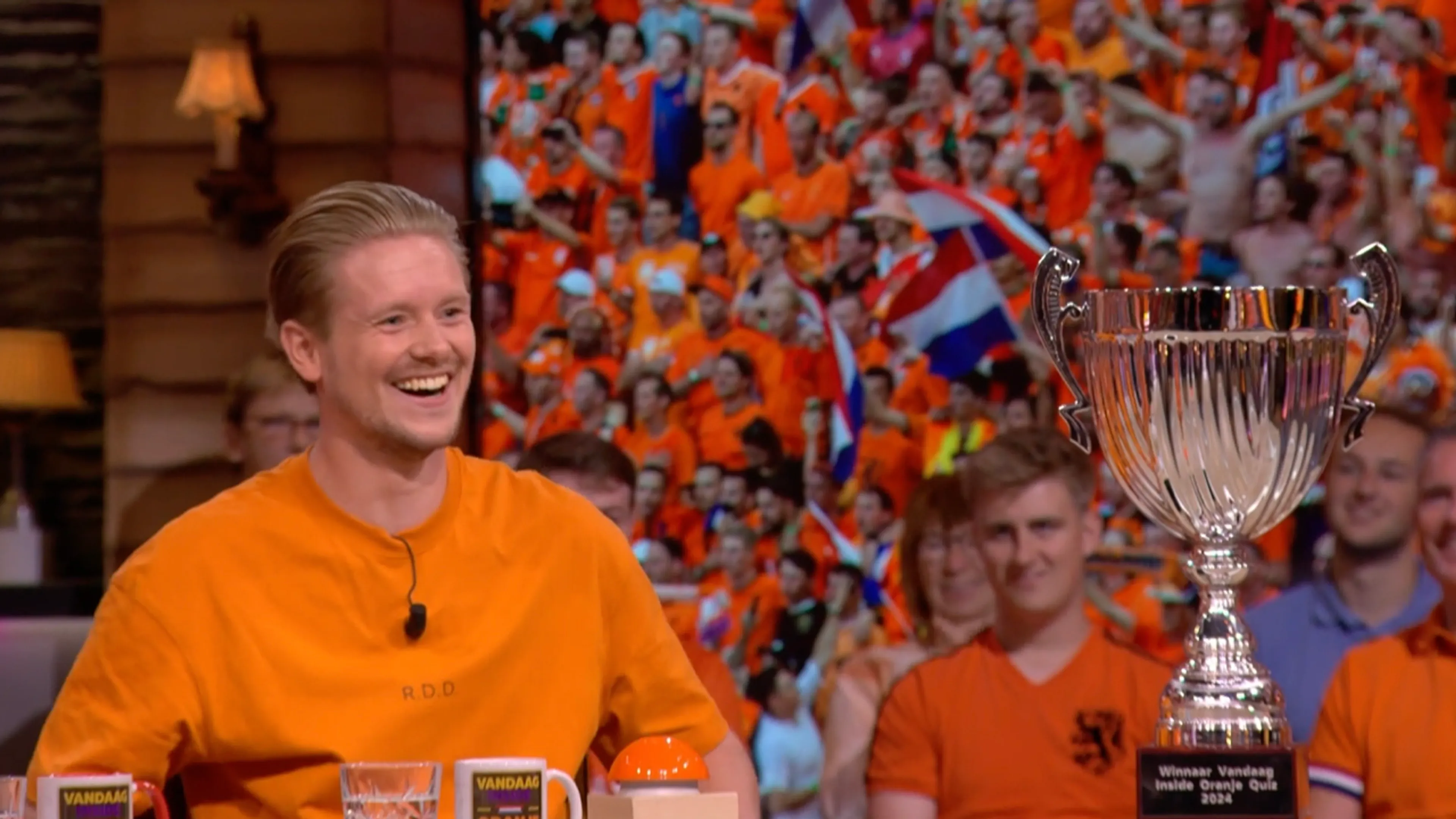 Jelle Smalbraak is de grote winnaar van de Vandaag Inside Oranje Quiz!