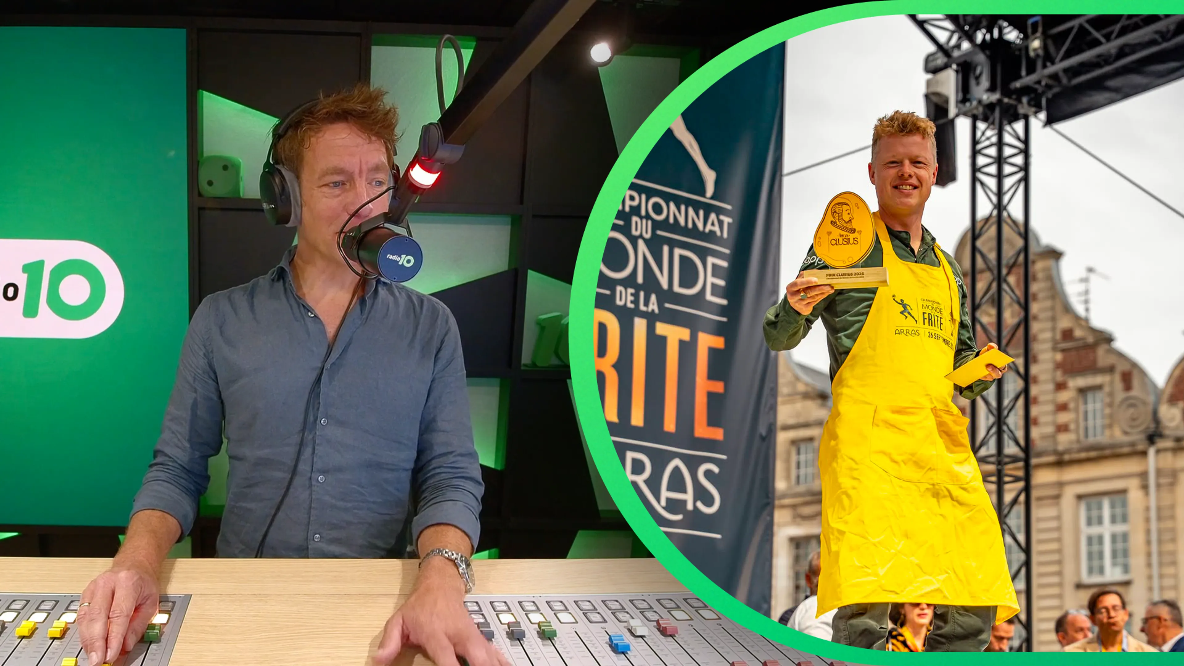 Siem van Bruggen sleept ondernemersprijs binnen bij WK frietbakken