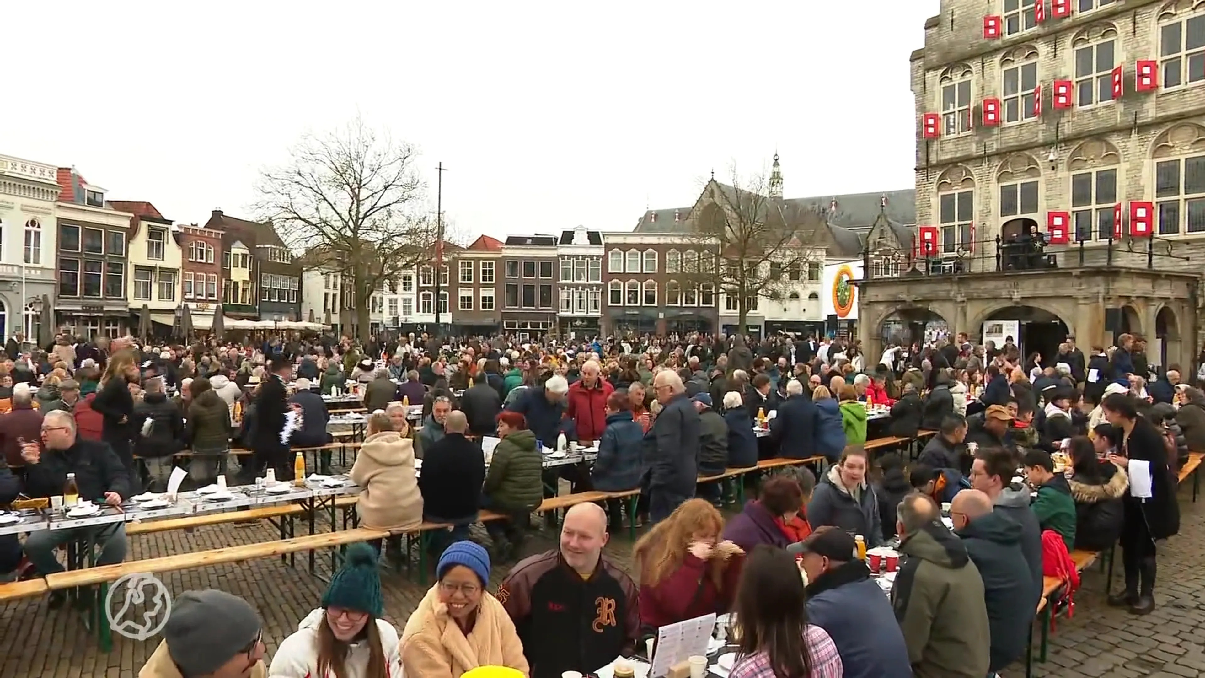 Gratis paasontbijt voor duizenden mensen in Gouda: 'Iedereen is welkom'