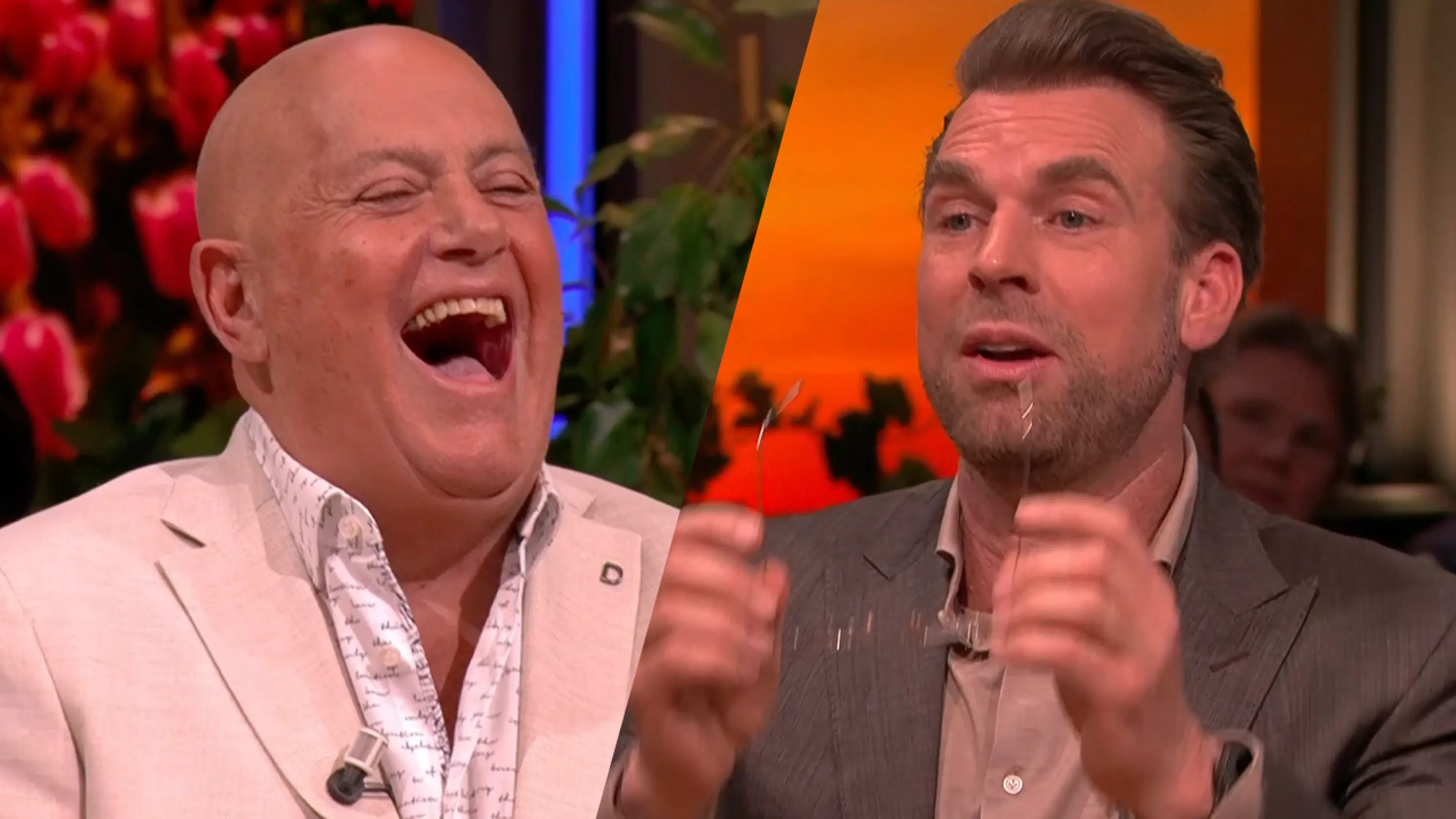 Rutger grapt over zijn bril: 'Ik zie er beter door, dus ik zet 'm ook weer af!'