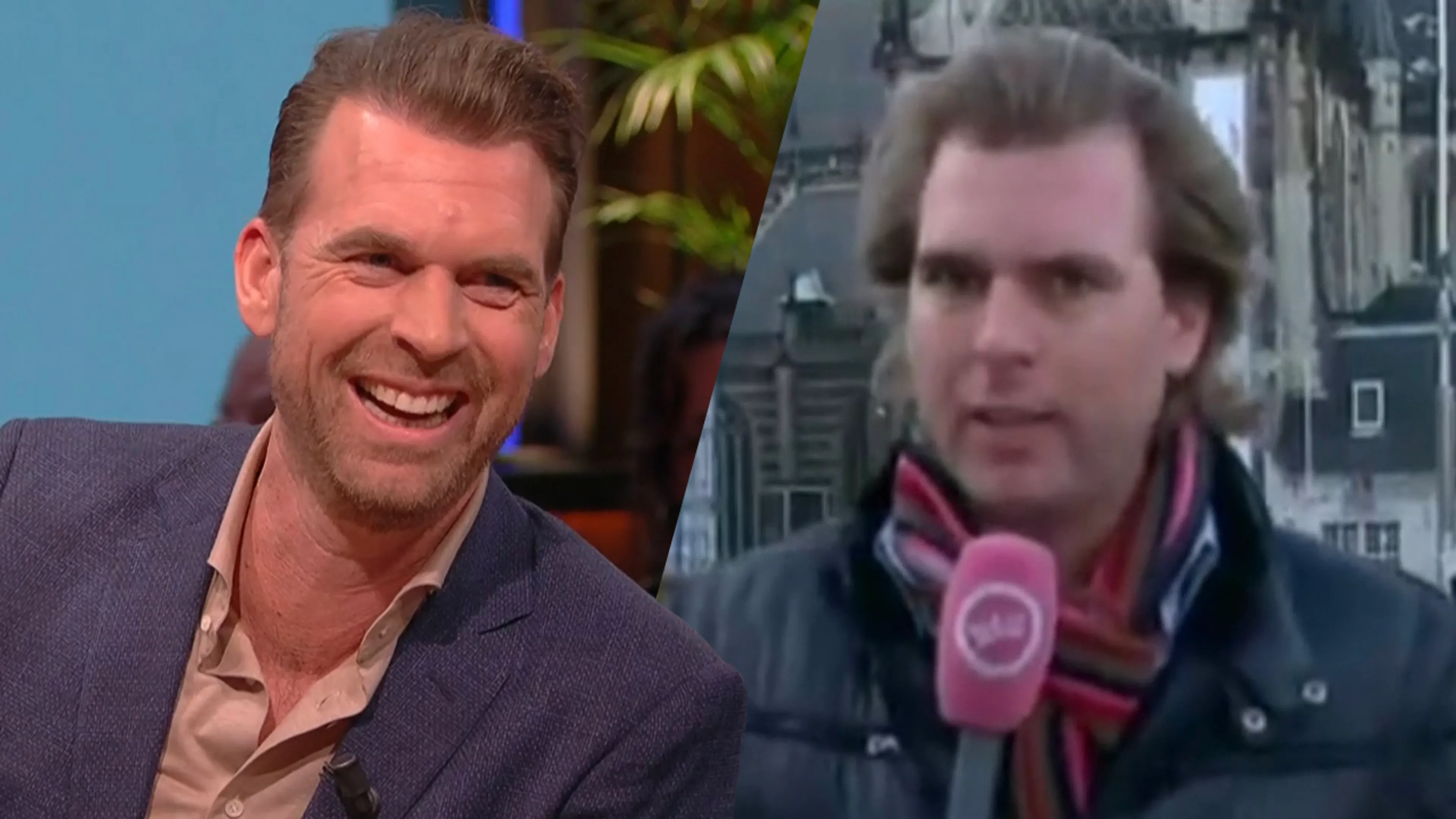 Rutger ziet zijn satirische interviews op Internationale Vrouwendag terug: 'Nog steeds grappig!'