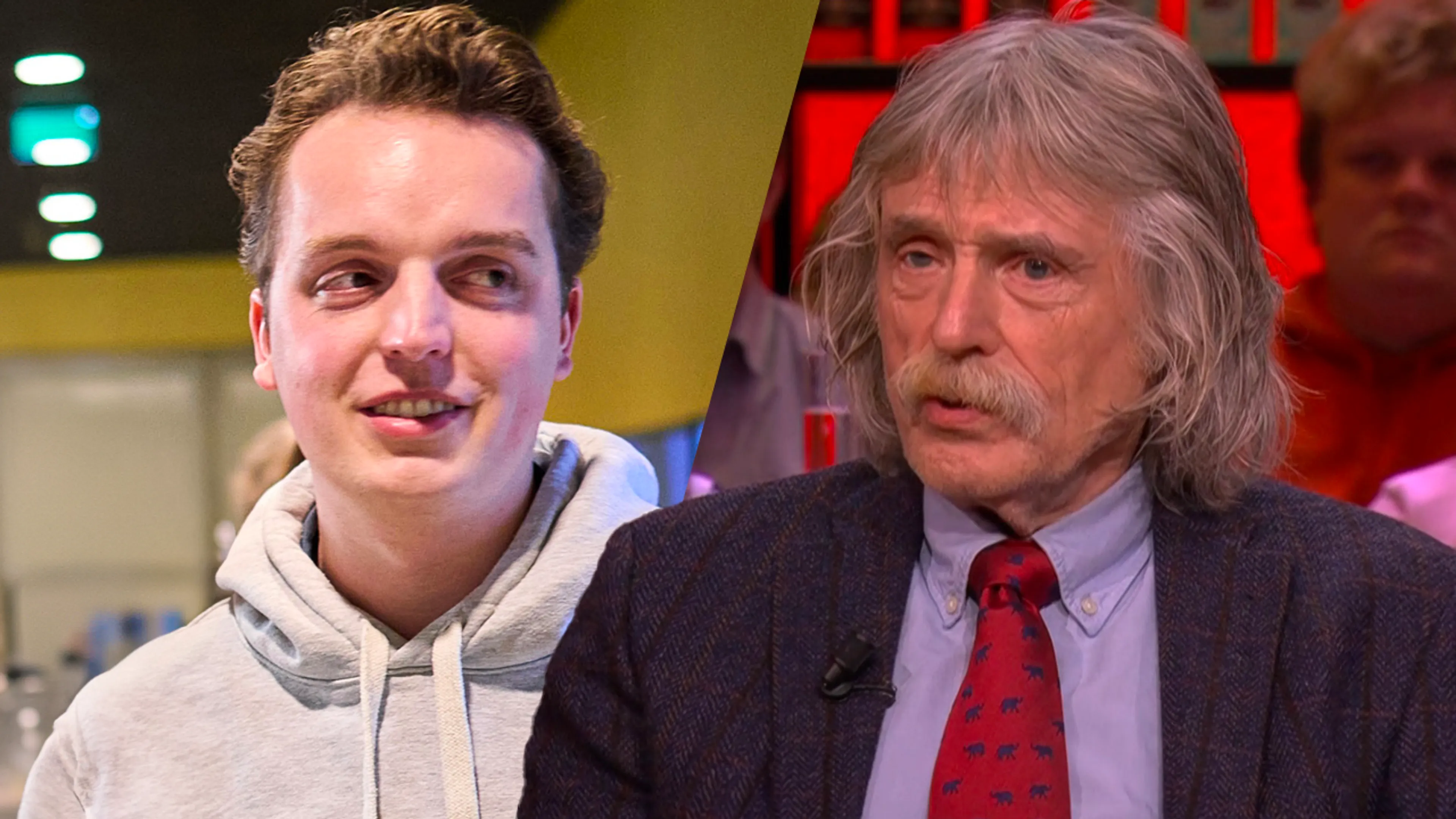 Johan zag Sywert van Lienden bij Op1: 'Hij is zo glad'