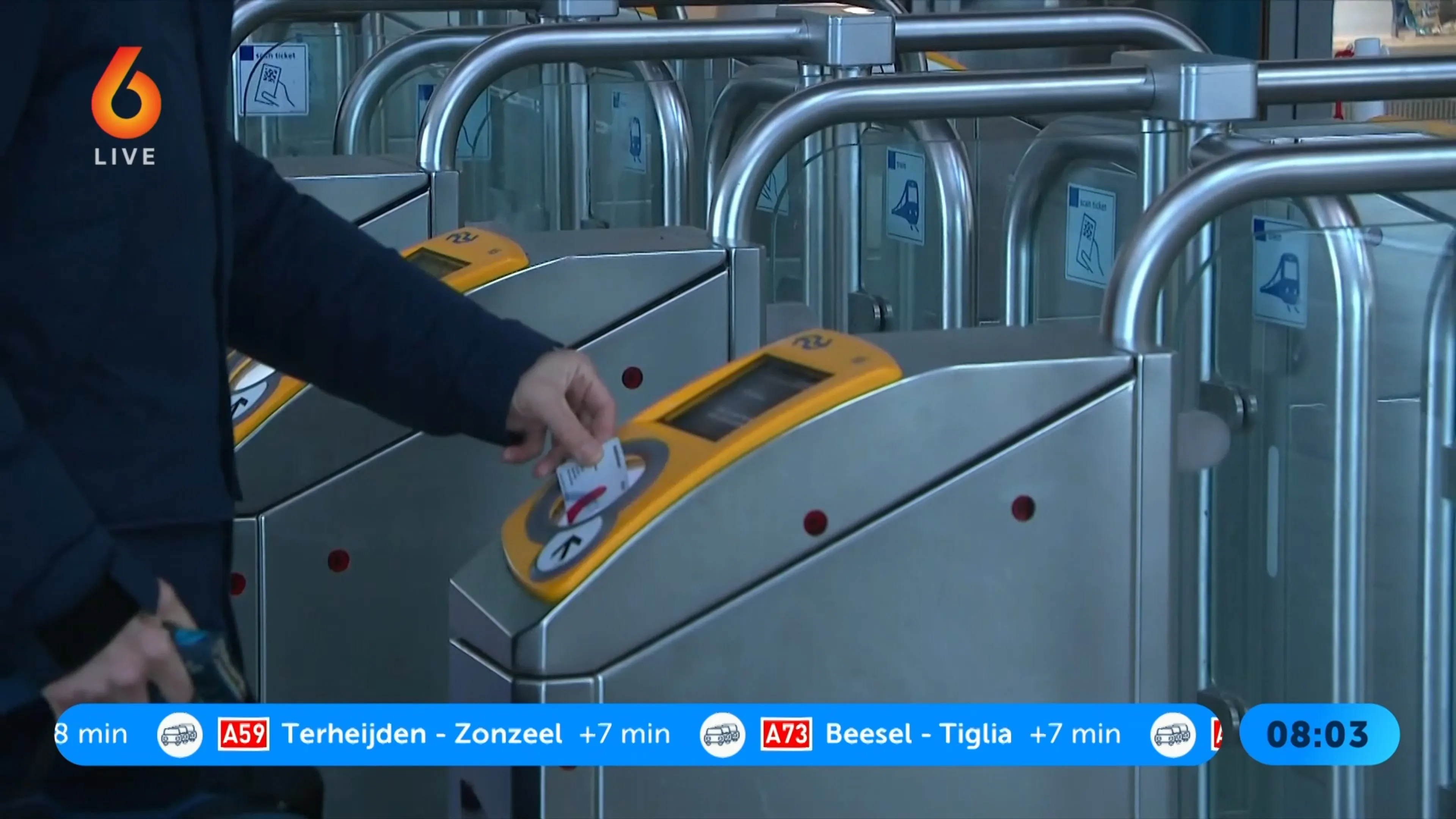 Kortingskaart van de NS loopt als een trein