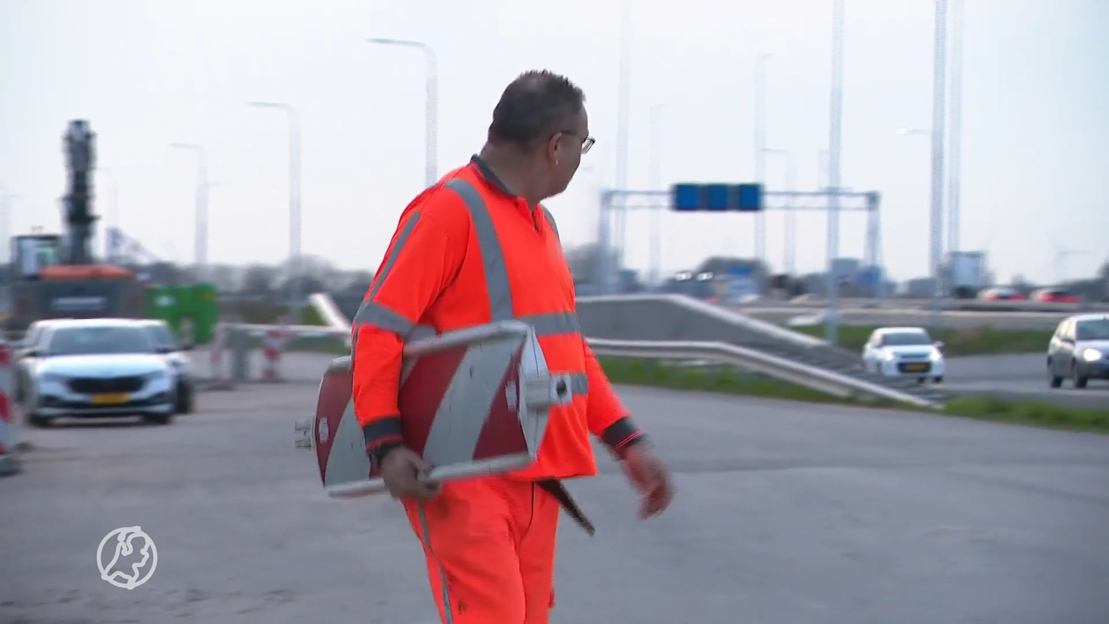 Fred verloor collega-wegwerker door ongeluk: 'Je kijkt continu over je schouder'
