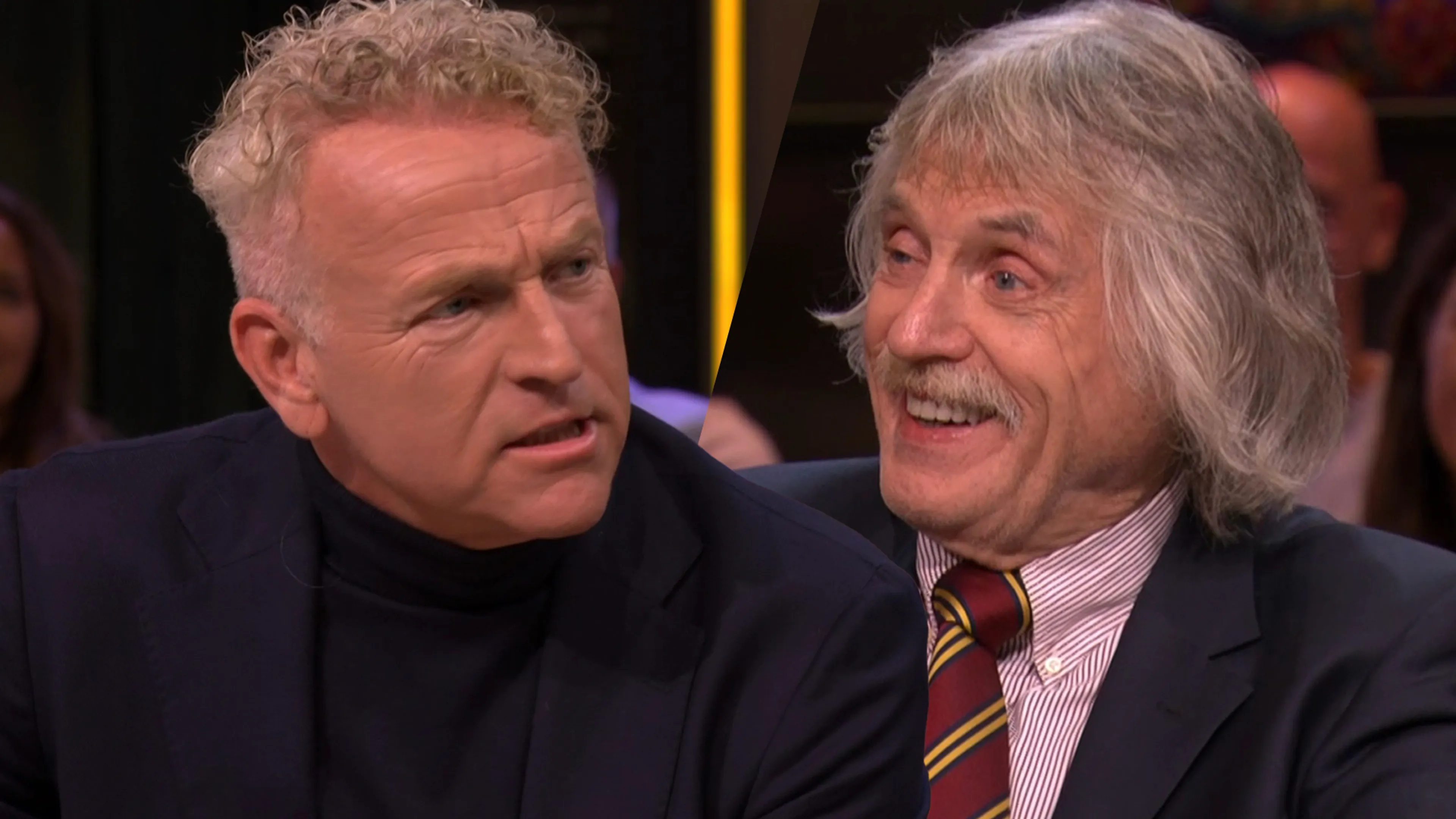 Johan Derksen vraagt Gordon naar seksleven: ‘Heb jij ook net zoals Mark Rutte...'