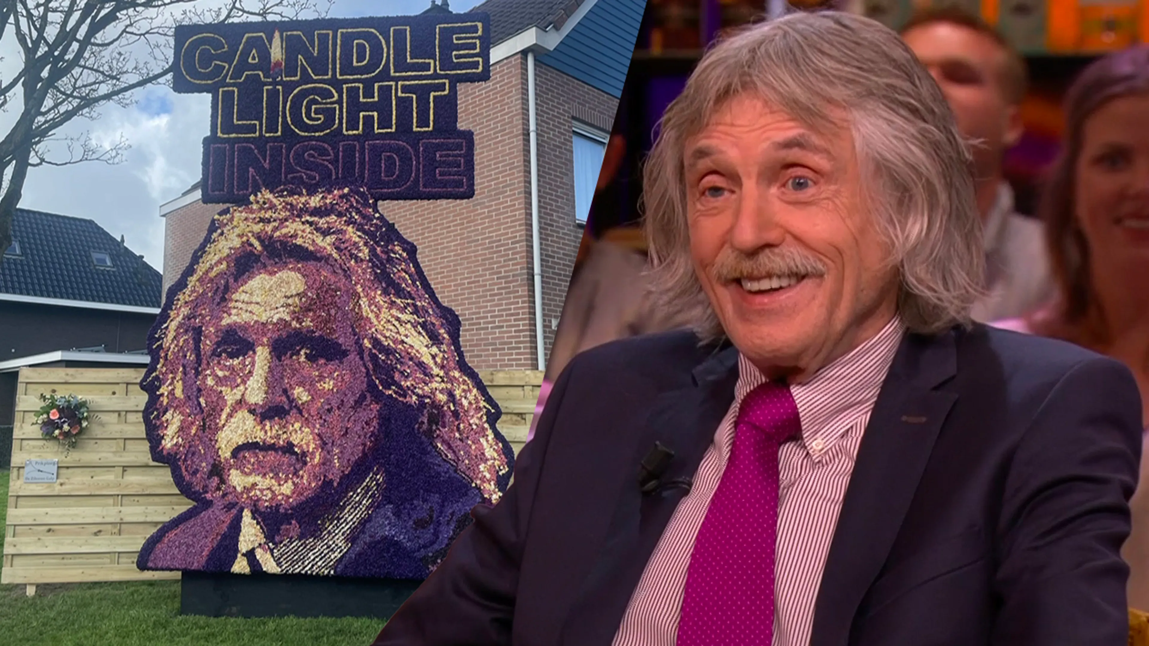 Johan ziet bloemenportret van zichzelf: 'Mijn zelfvertrouwen groeit!'