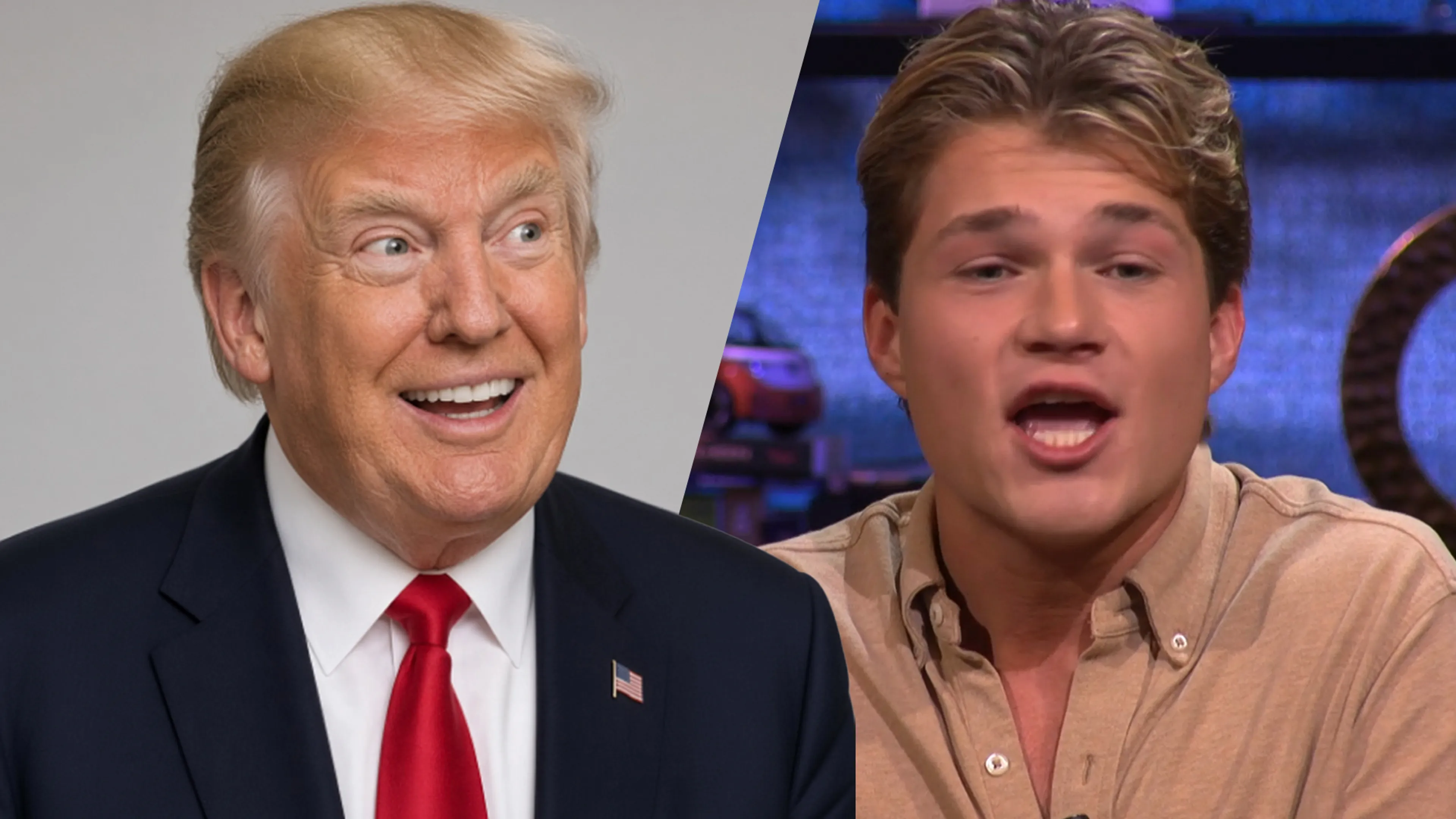 Samuel Welten doet imitatie van Donald Trump bij Vandaag Inside: ‘It’s gonna be huge!’