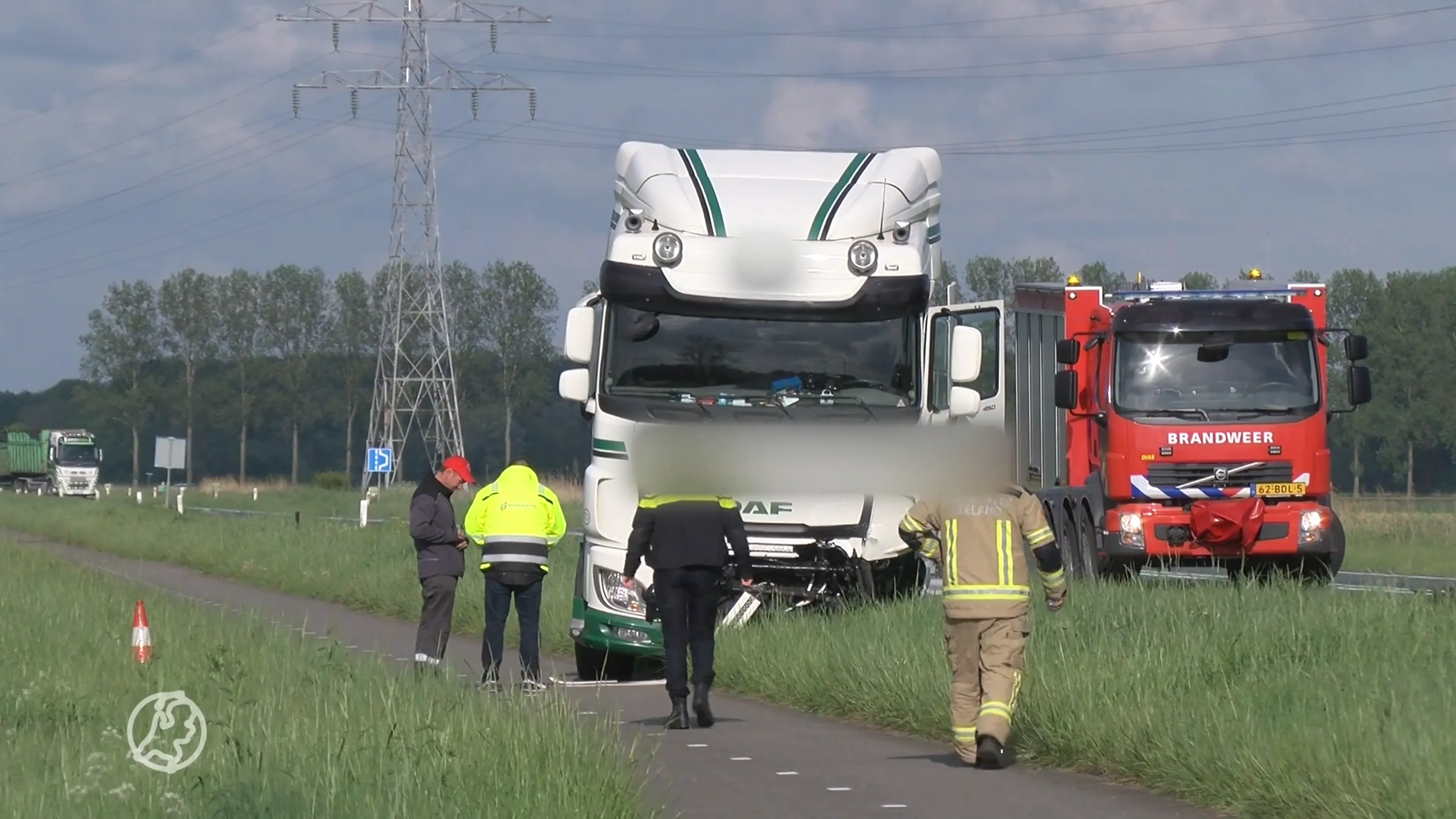 Vrouw overleden bij ongeluk met vrachtwagen in Axel