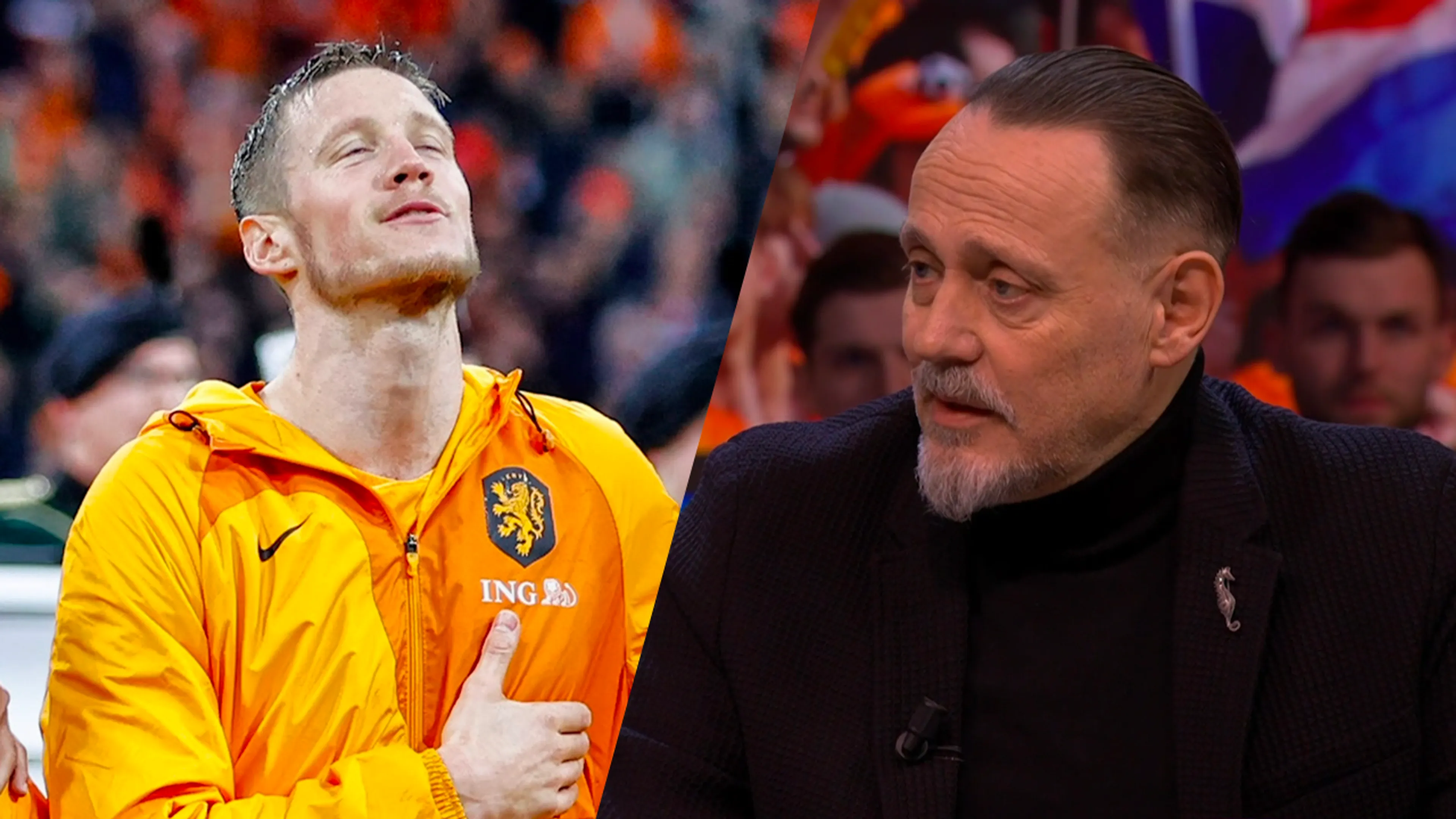 Hugo Borst geen fan van Weghorst in Oranje: 'Hebben jullie niet dat je je een klein beetje schaamt?'