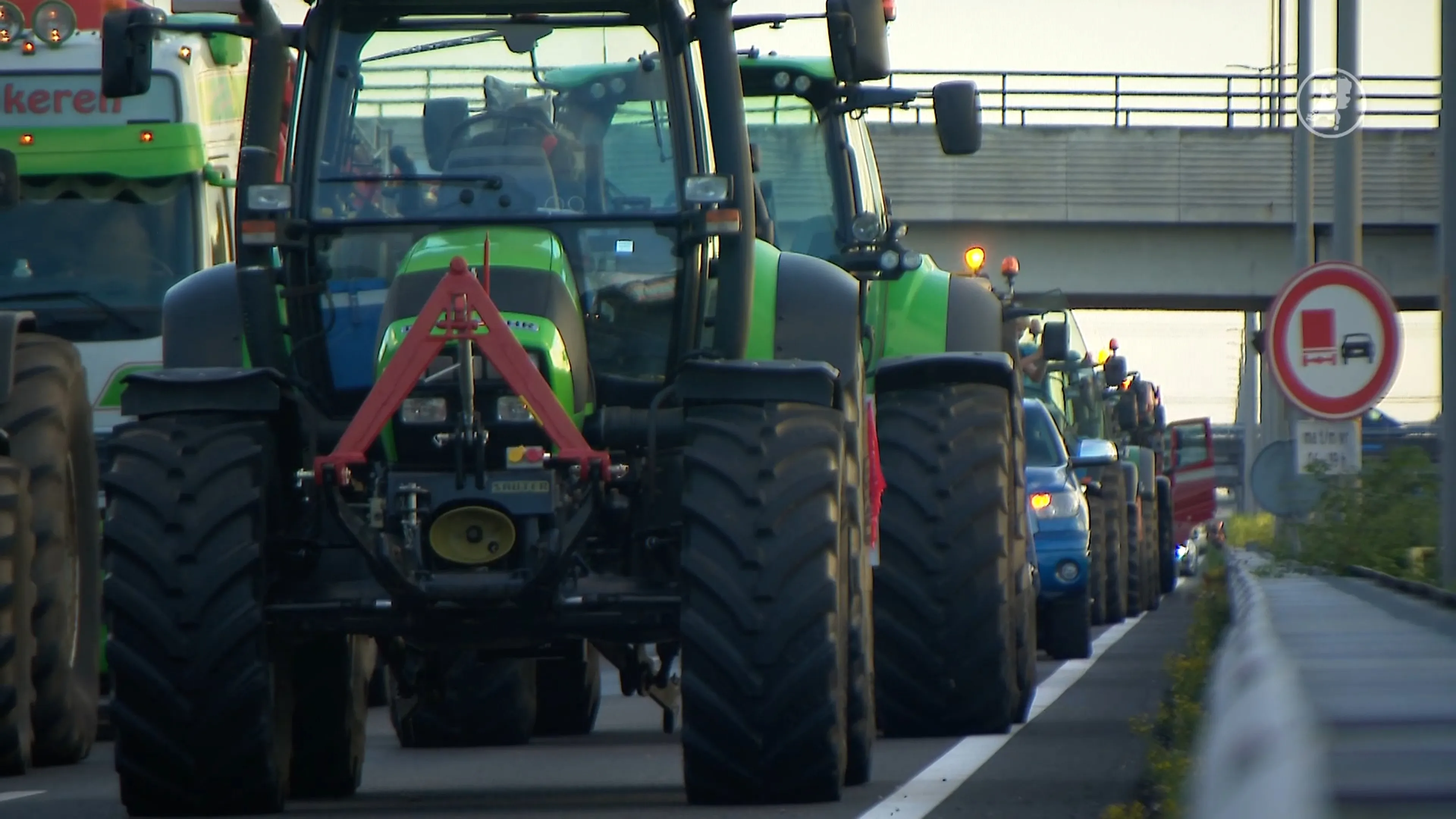 Boeren mogen in Twente niet meer demonstreren op snelweg