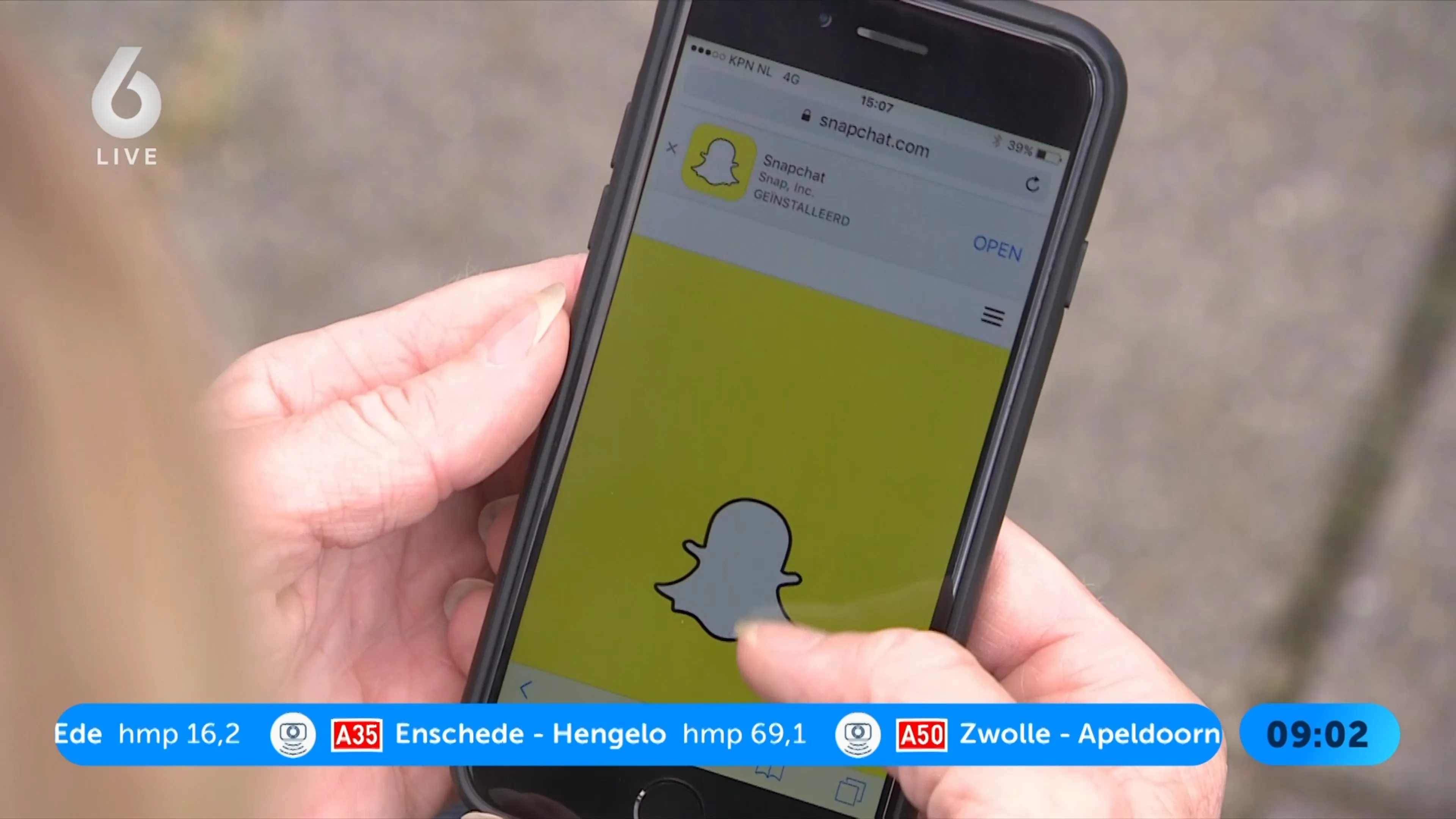 Snapchat opnieuw aangeklaagd om verslavende functies