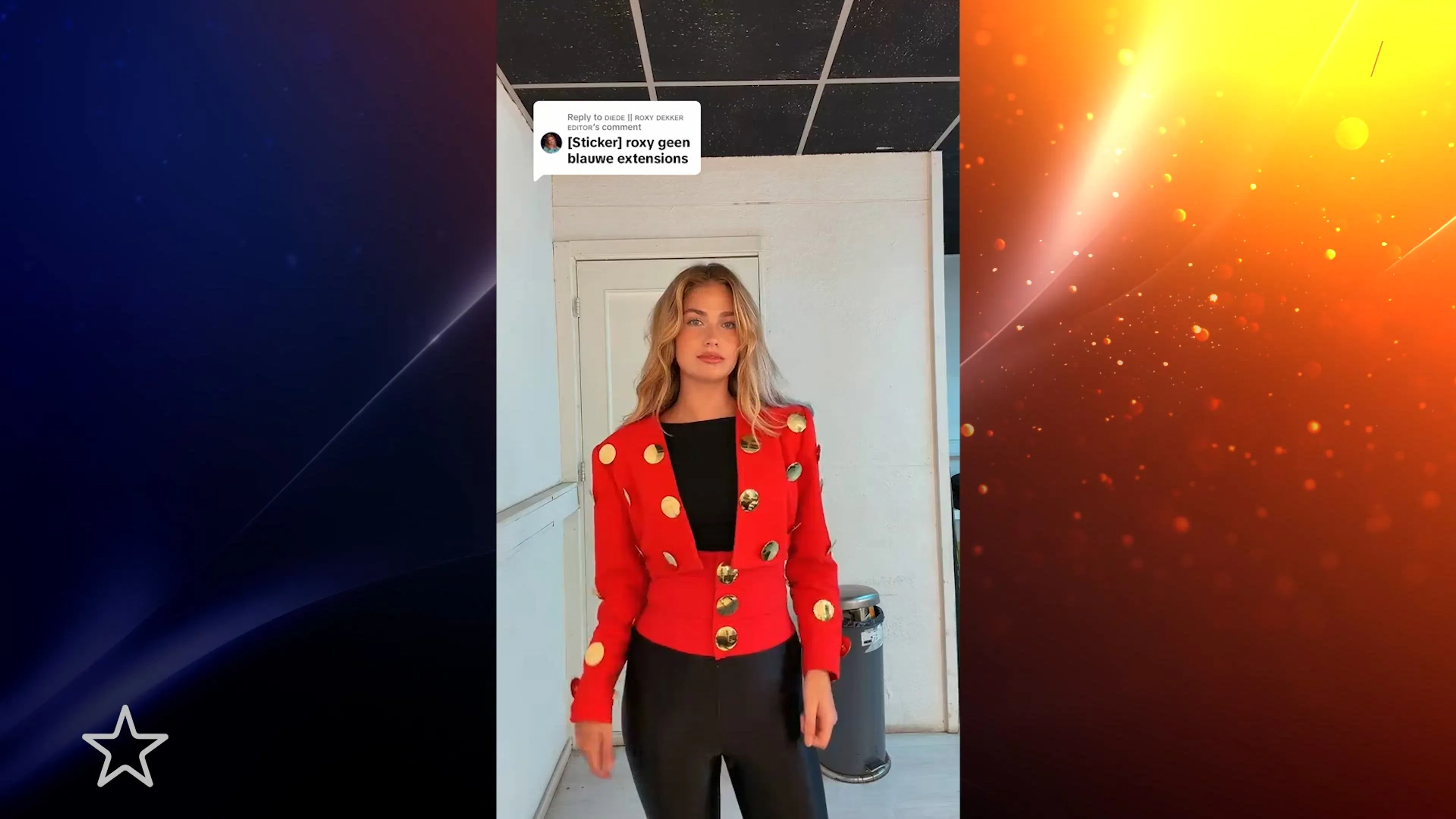 Roxy Dekker laat nieuwe look zien