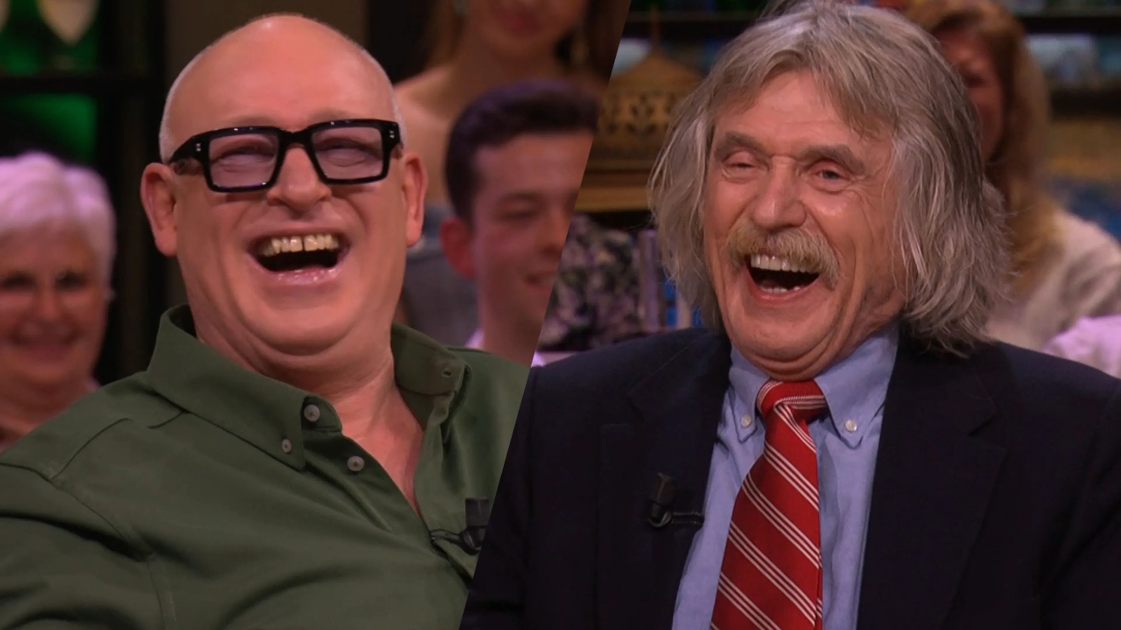 René en Johan gaan stuk om Kees Jansma: 'Hij houdt altijd op het verkeerde moment z'n buik in!'