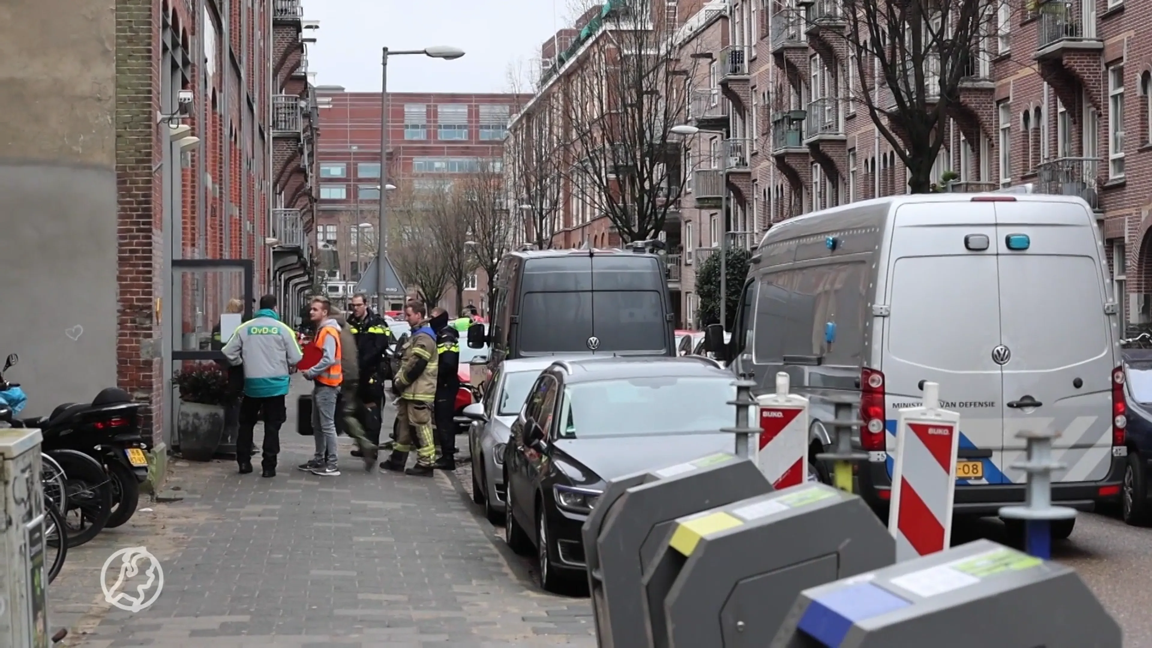 Daklozenopvang in Amsterdam ontruimd om mogelijk explosief