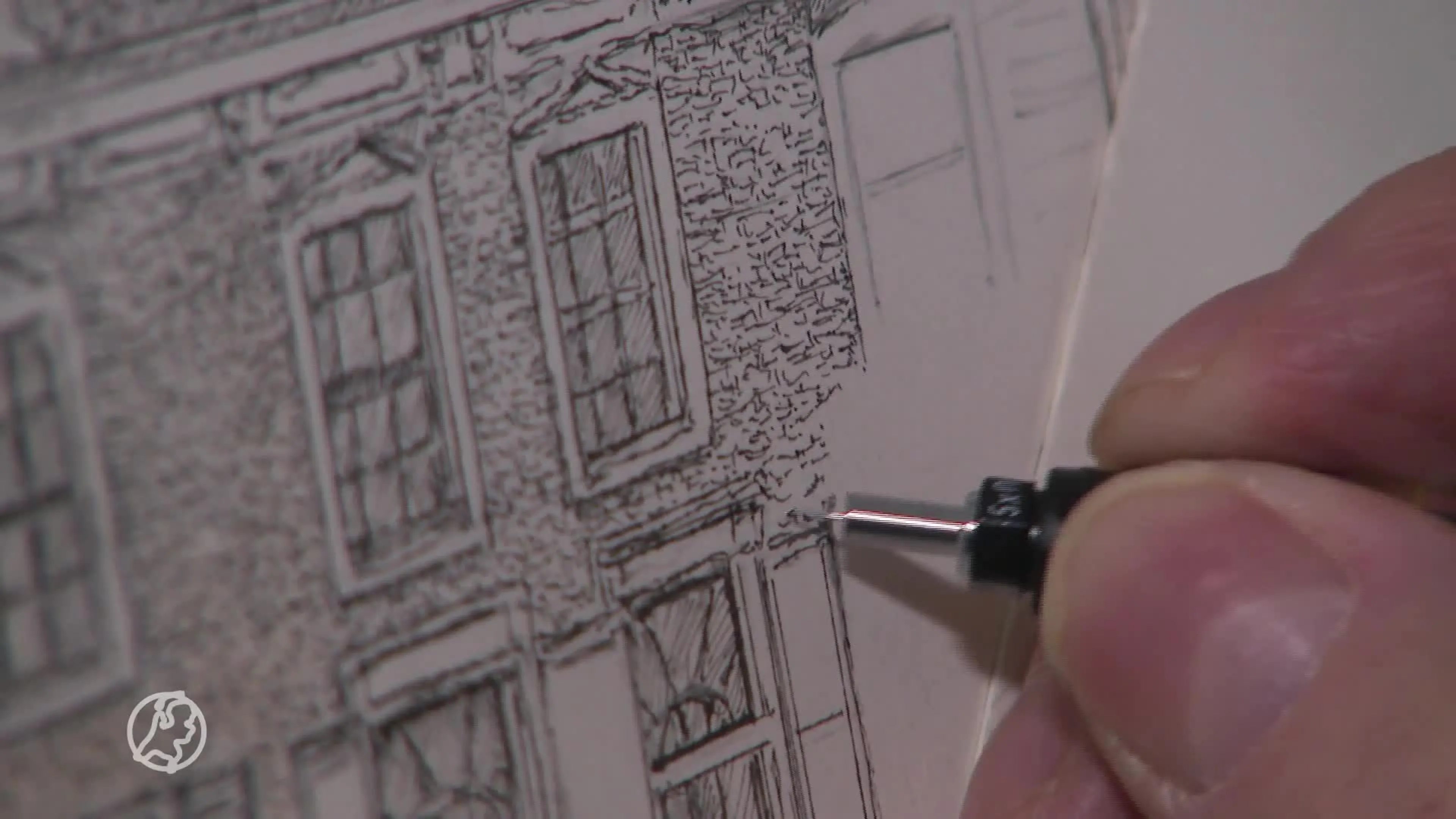 Henk is bijna blind, maar tekent levensechte kunstwerken: 'Prachtig!'