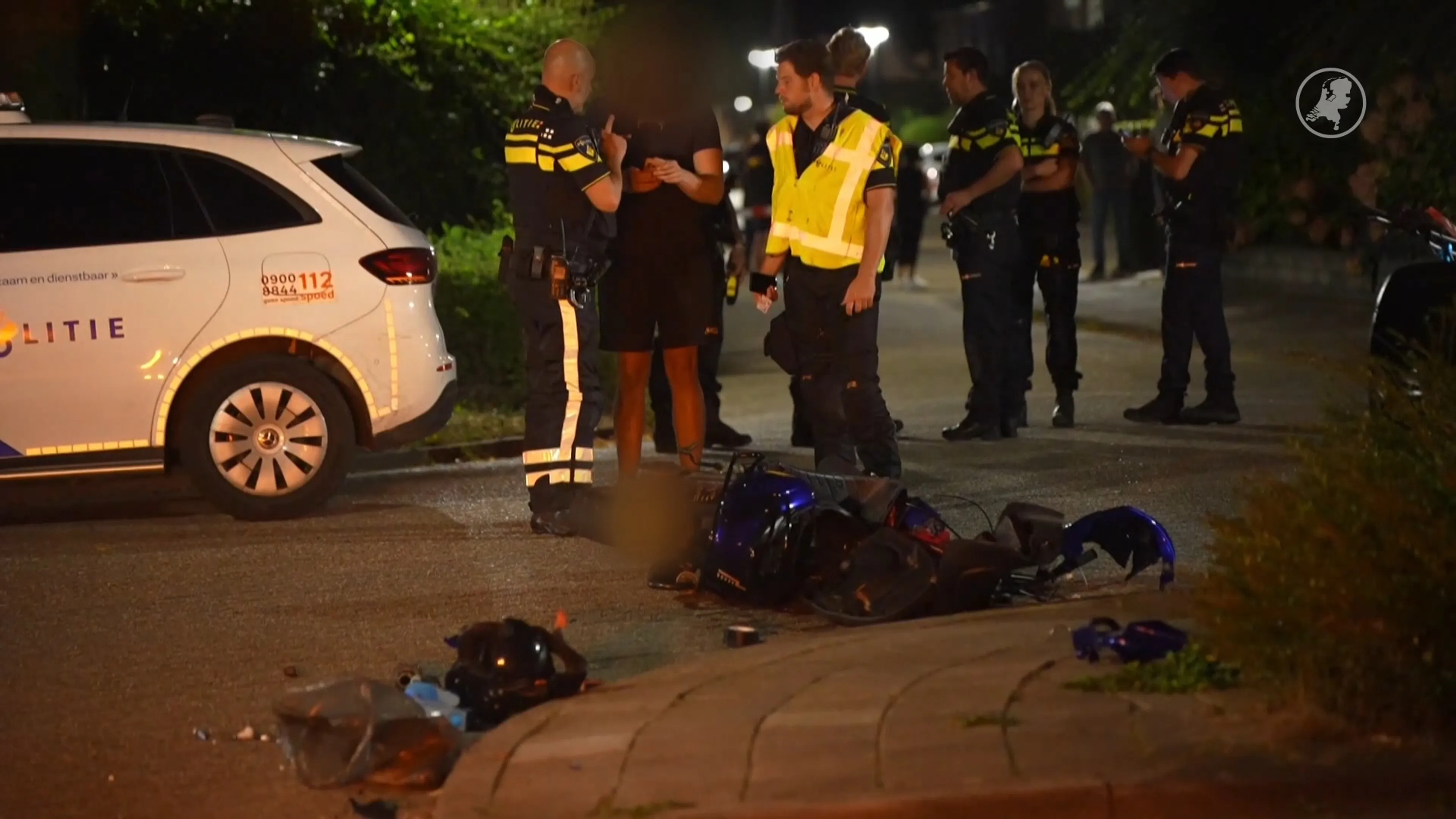 Scooterrijder naar het ziekenhuis na ongeluk Sprang-Capelle