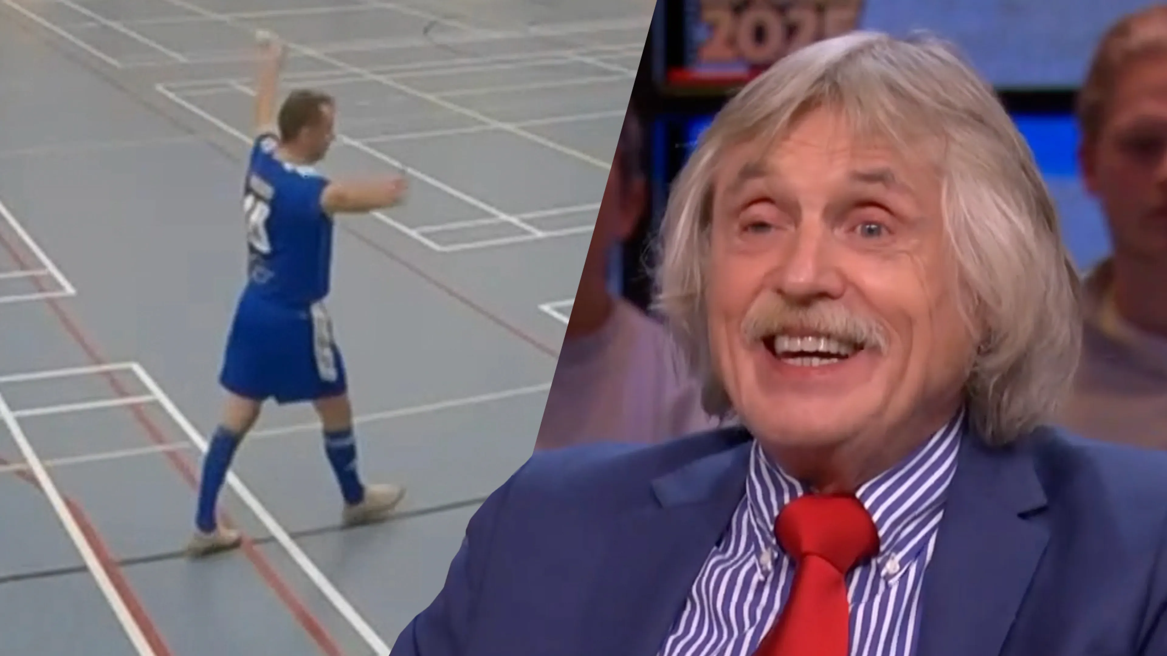 Vandaag Inside-tafel ziet John de Bever werelddoelpunt maken: 'Hij legt 'm er wel lekker in!'