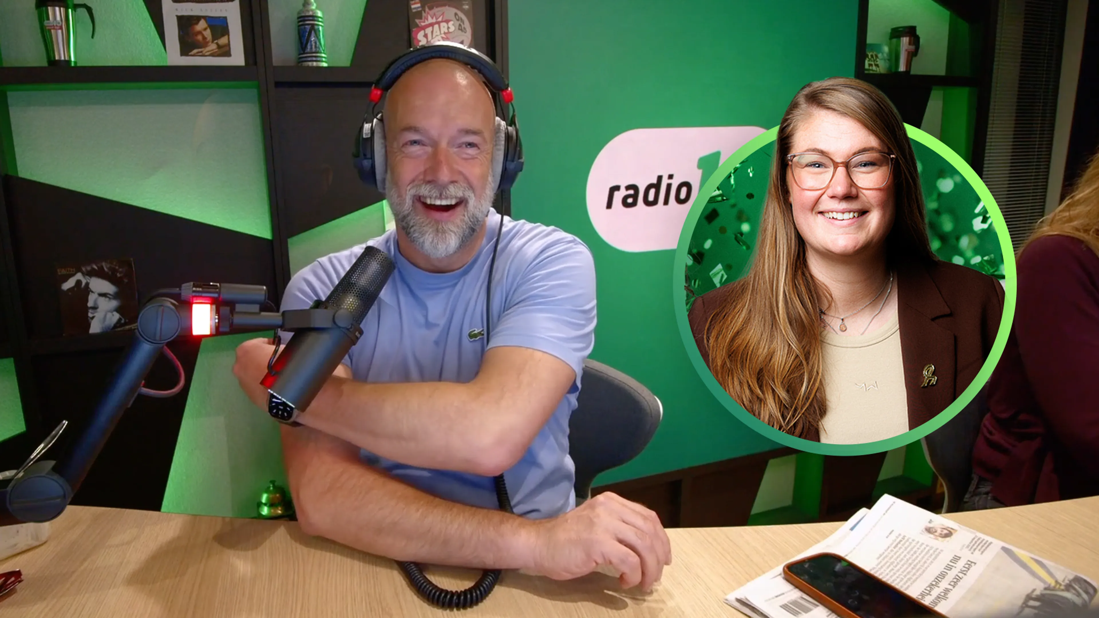 Juf Tessie voor het eerst naar het werk als Leraar van het Jaar
