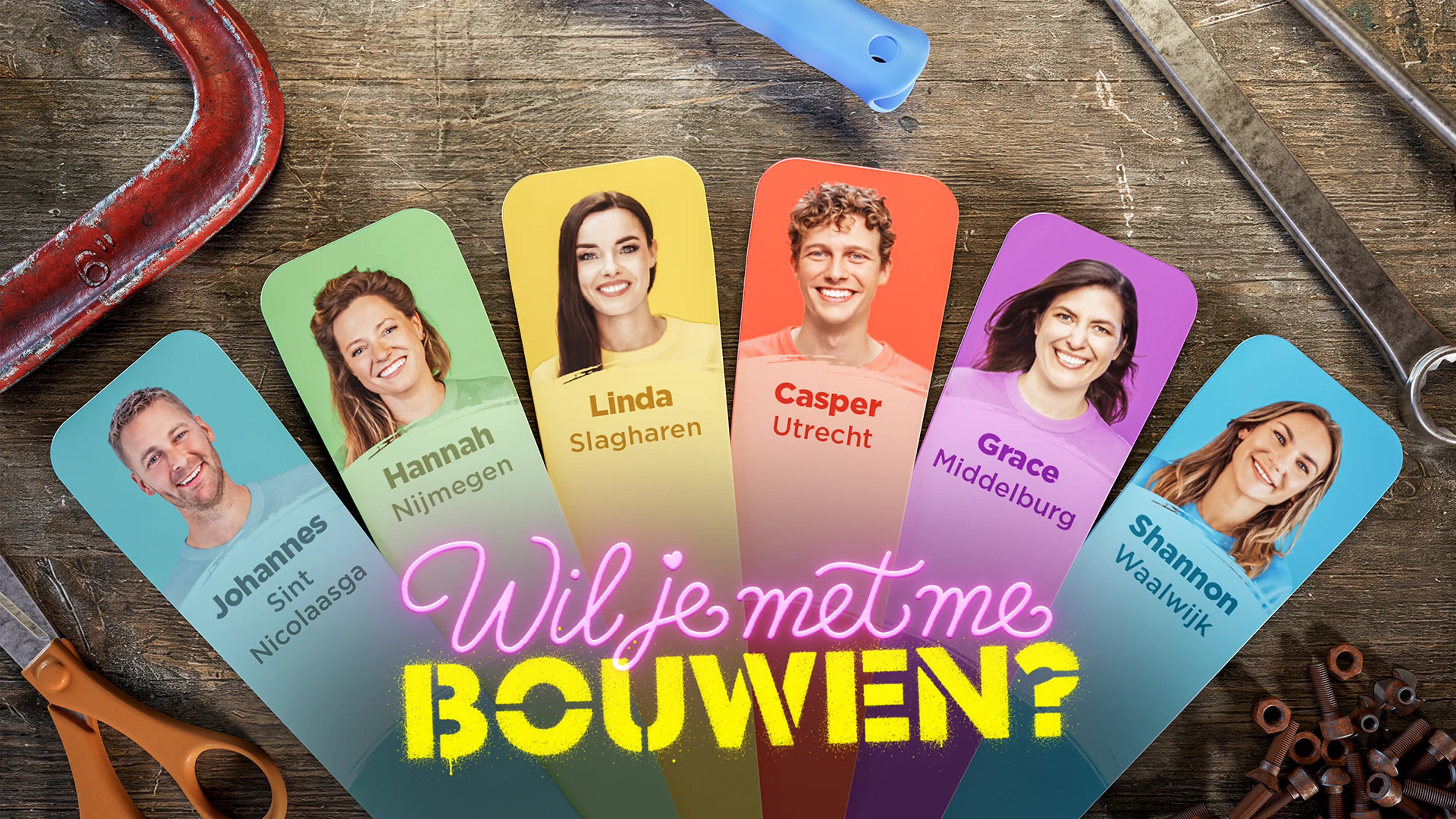 Bouwen aan een huis én aan de liefde