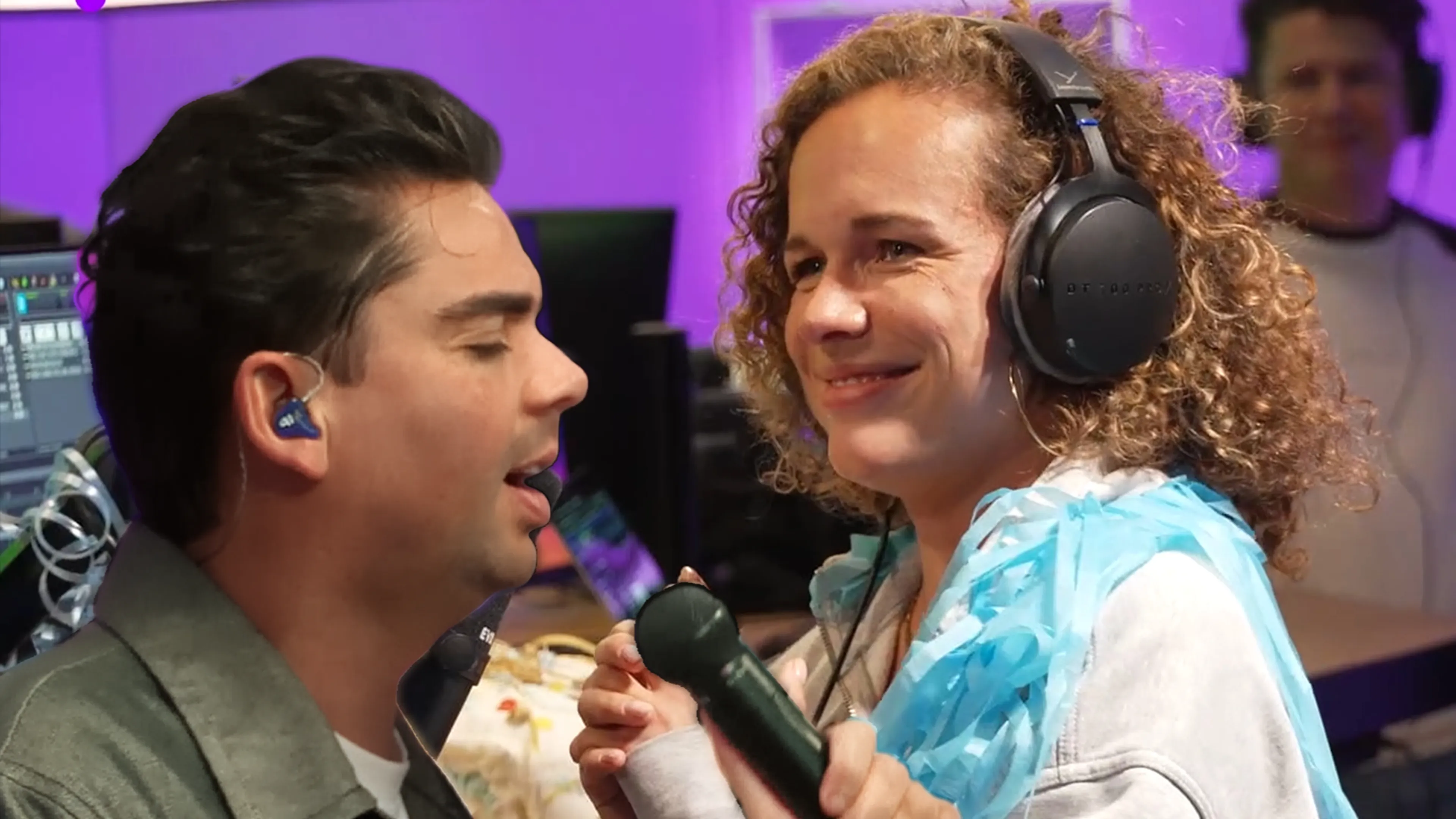 Yves Berendse verrast Eva tijdens haar babyshower!