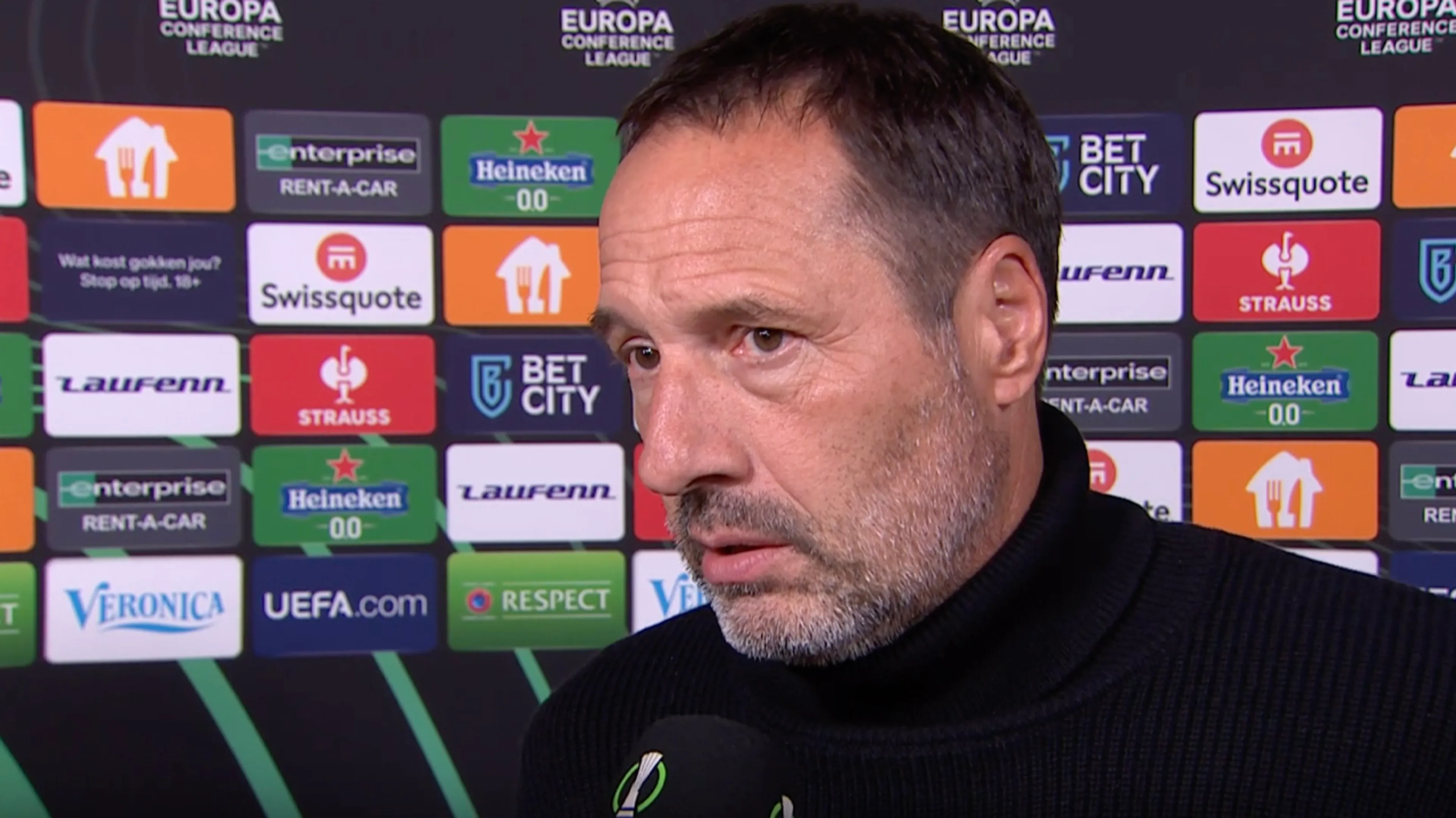 John van 't Schip na gelijkspel tegen Bodø/Glimt: 'We leven nog'
