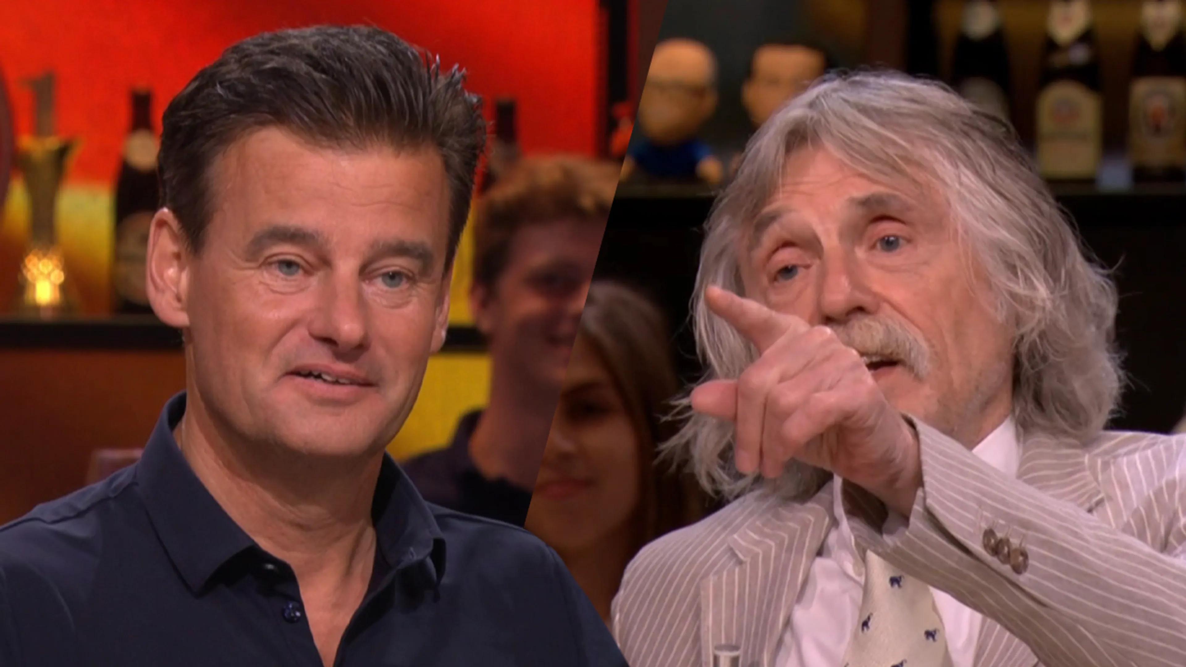 Johan ziet Wilfred optreden op feestje: ‘Ik wil niet hatelijk doen, maar…’