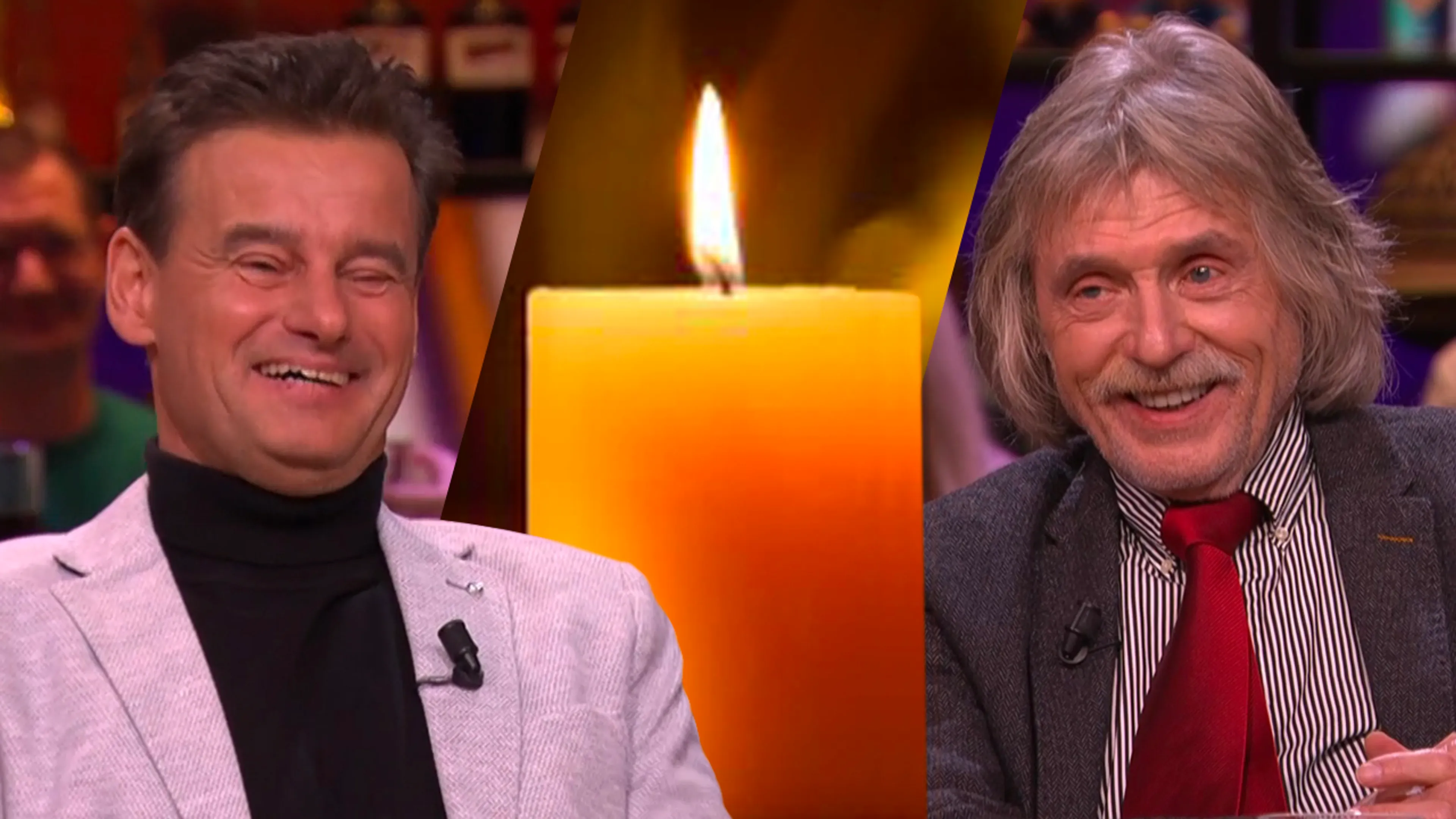 Wilfred laat carnavalsnummer horen: ‘Er staat een kaars in de gang bij Johan Derksen’