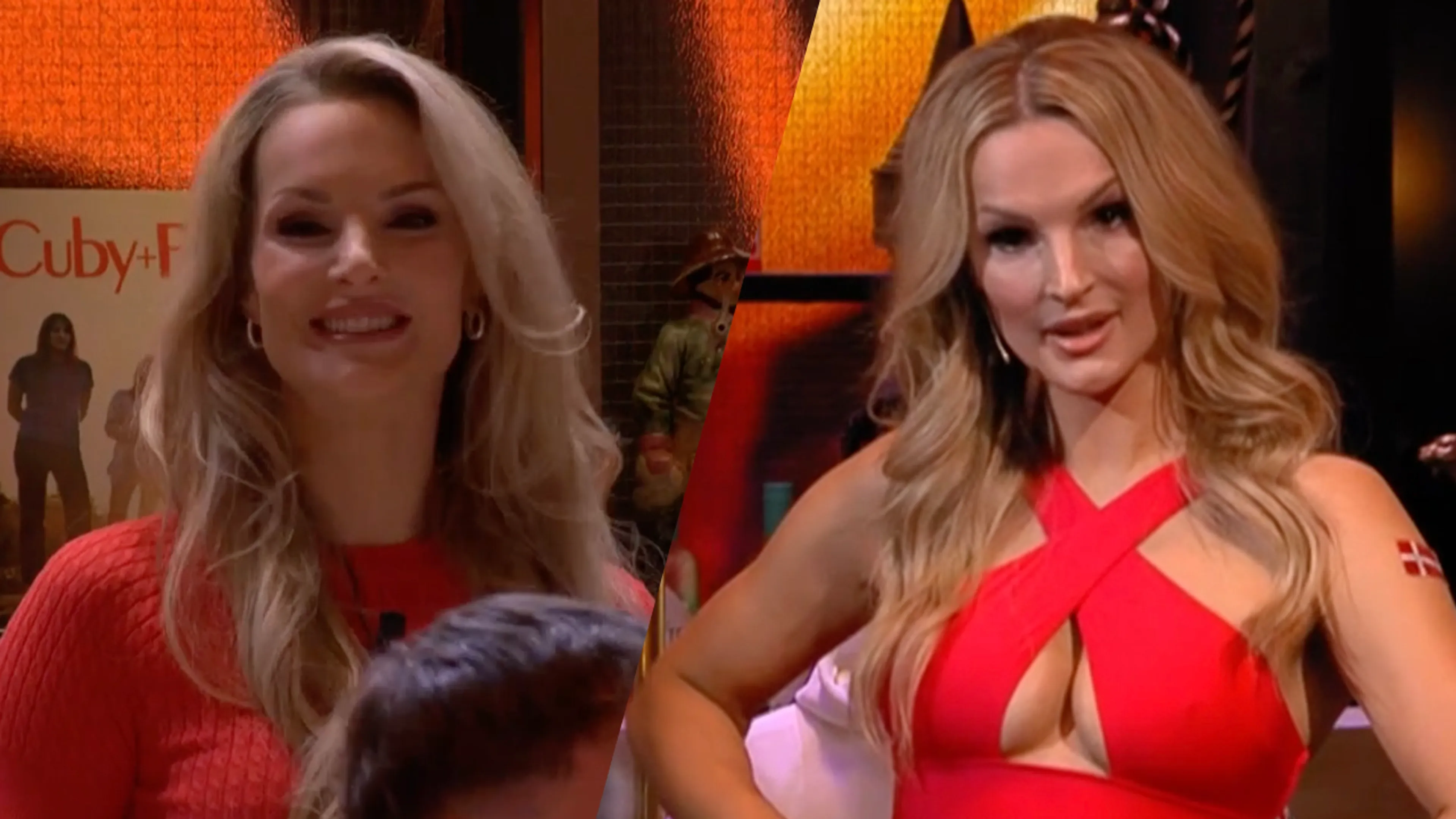 'Deens model' maakt opwachting in Vandaag Inside Oranje Quiz: 'Mijn dm is ontploft!'