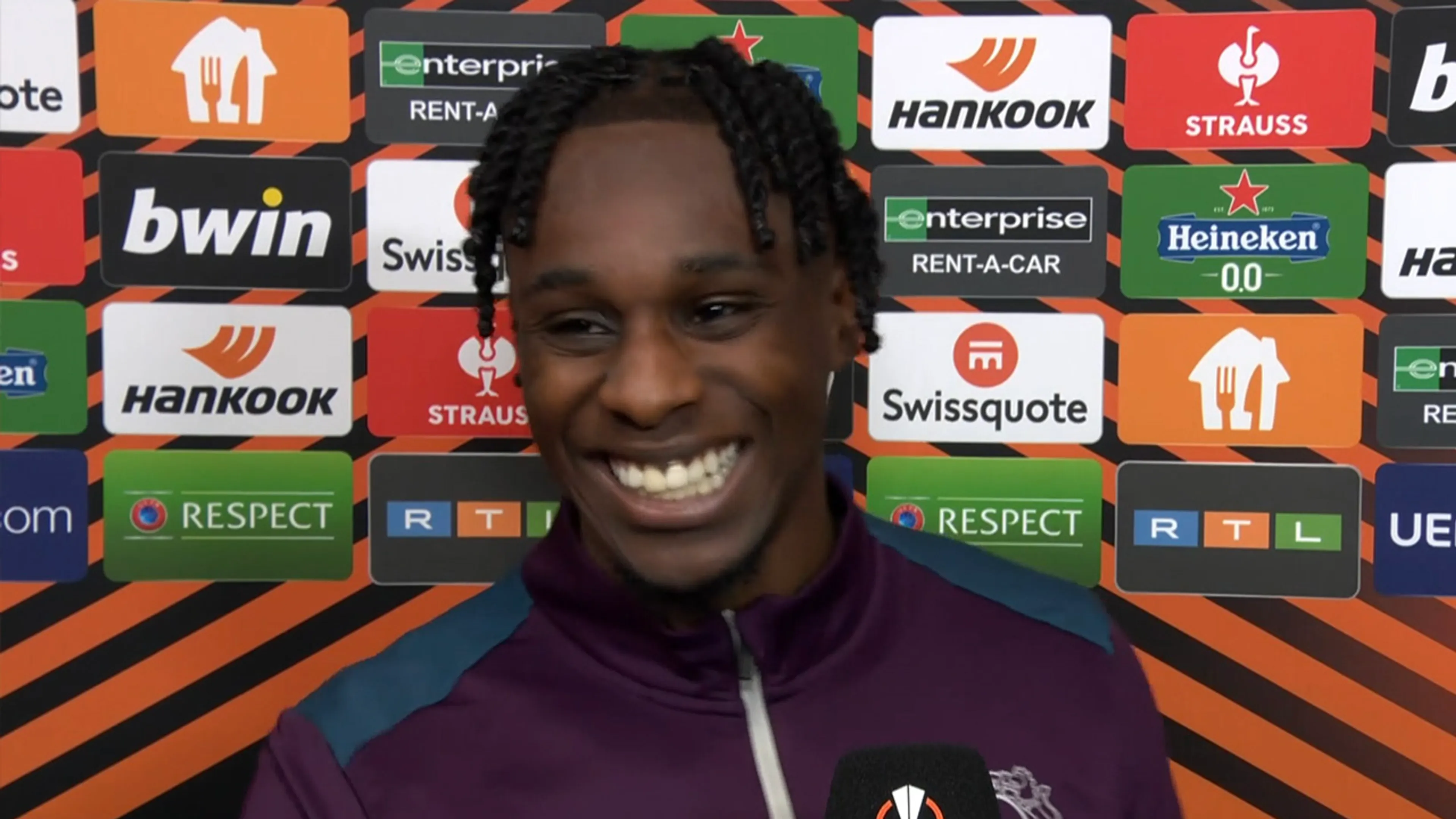 Frimpong trots op zijn team na behalen Europa League-finale: 'Dit is de beste tot nu toe!'
