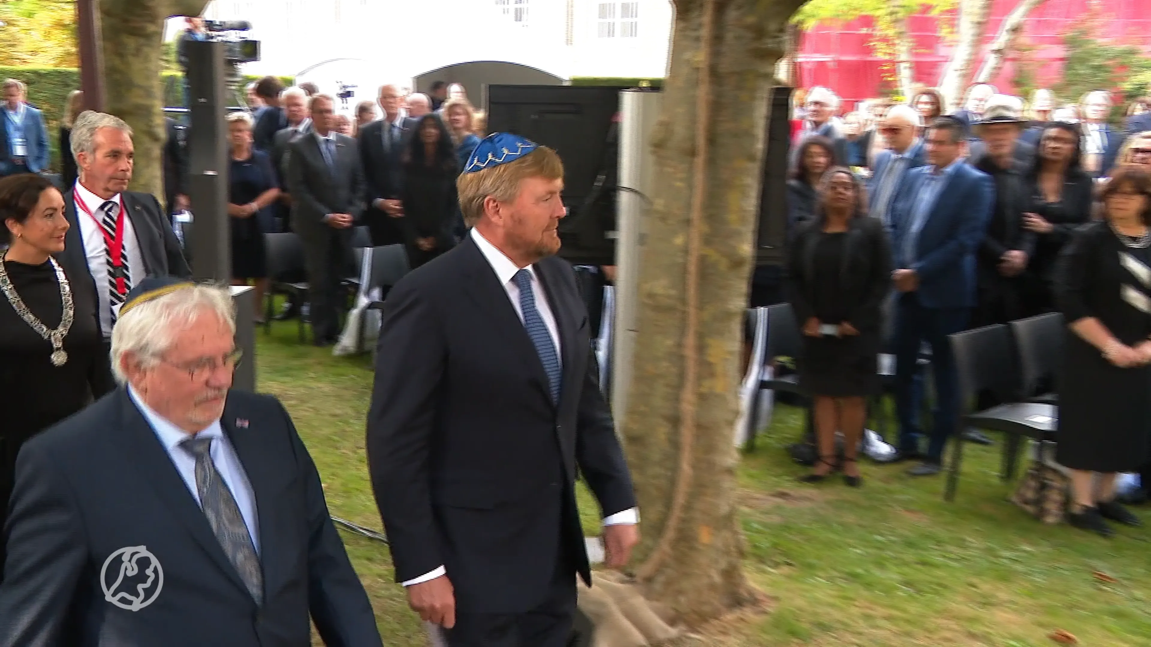 Nederlanders verdeeld over ontmoeting koning met Israëlische president
