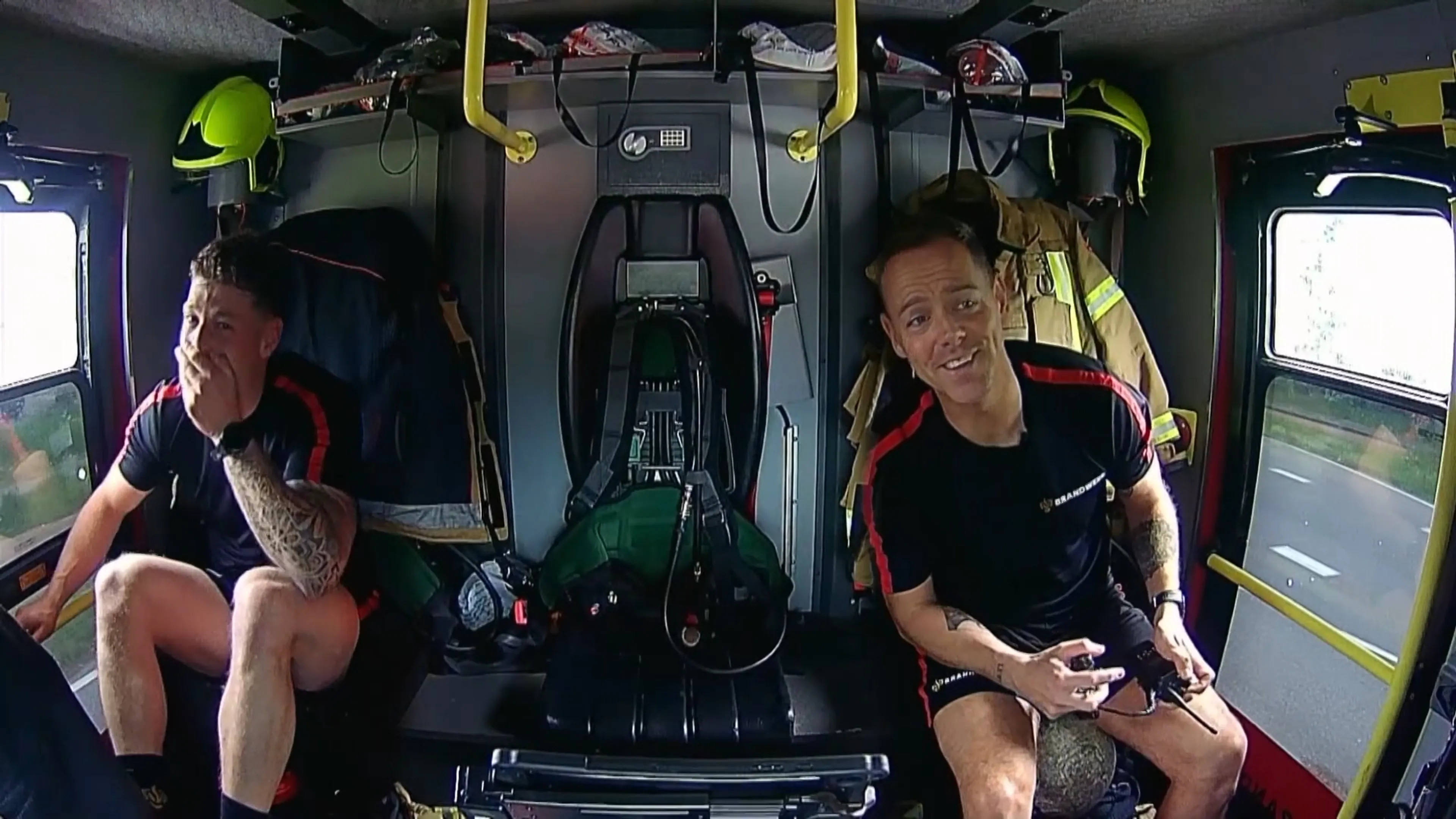 Brandweer vergeet één belangrijk detail: een collega
