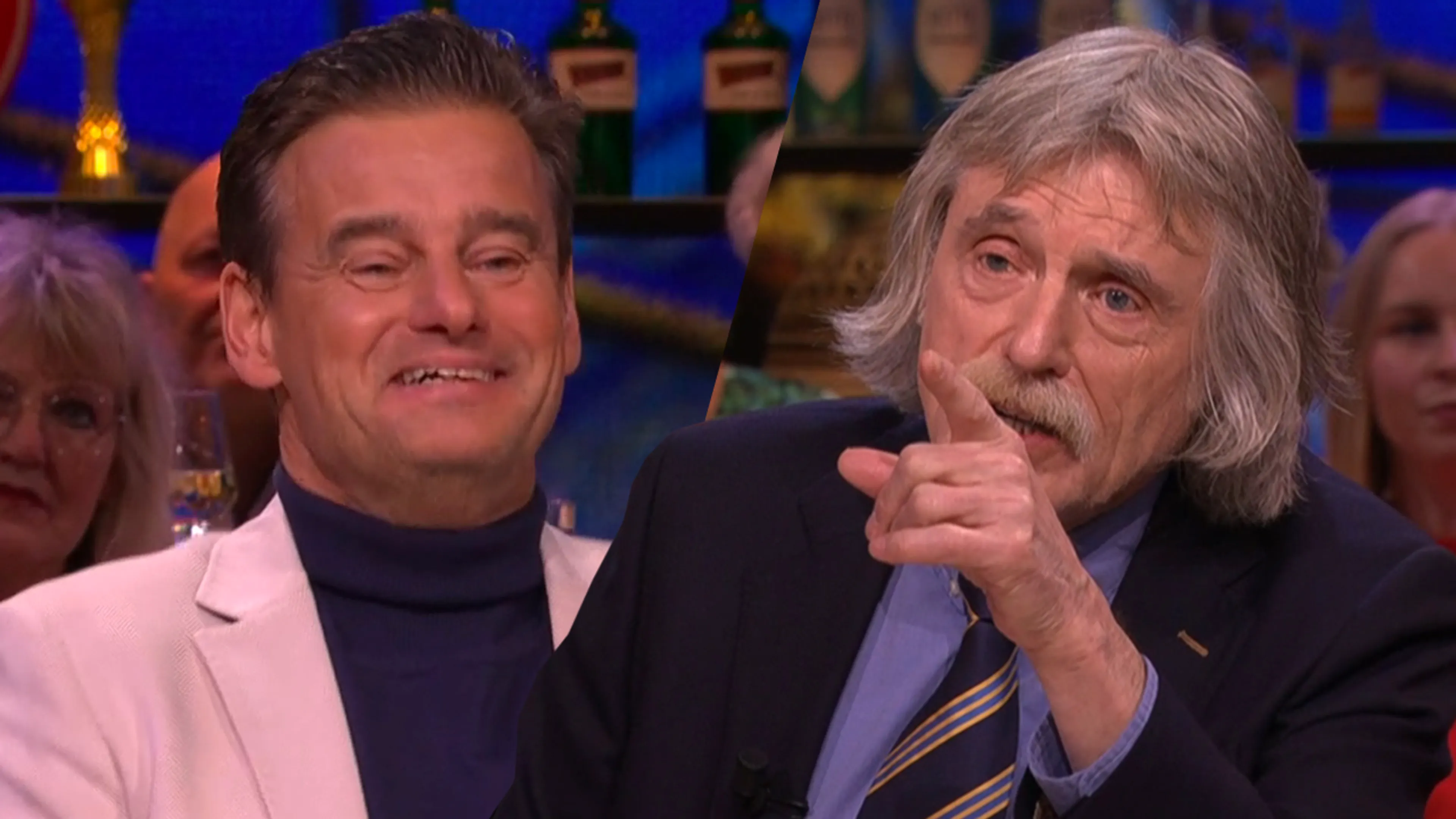 Johan tegen Wilfred, René en Albert Verlinde: ‘Jullie zijn allemaal woke figuren!’
