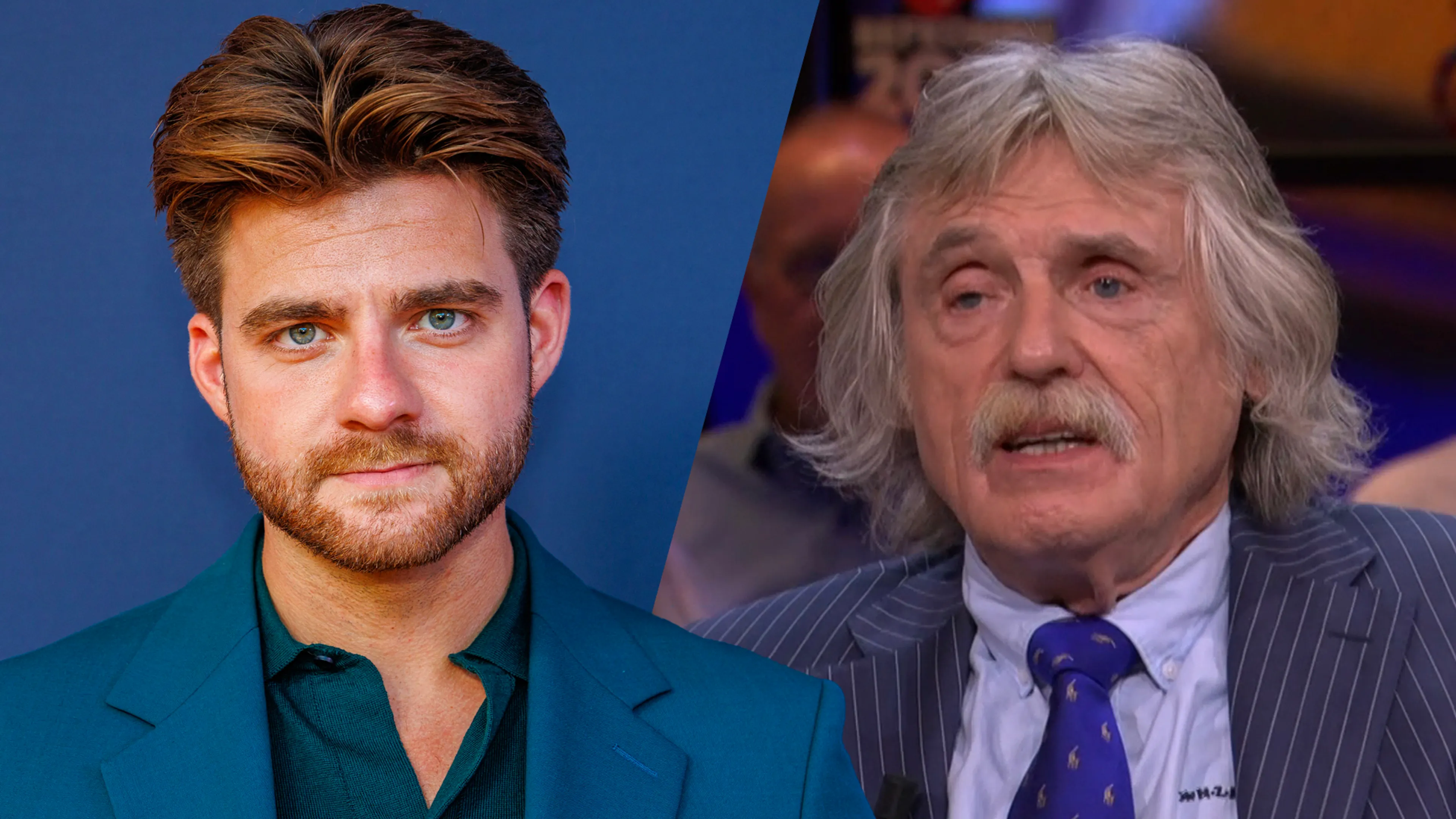 Johan Derksen is fan van Frank van Leeuwen als presentator: 'Maar hij moet niet...'