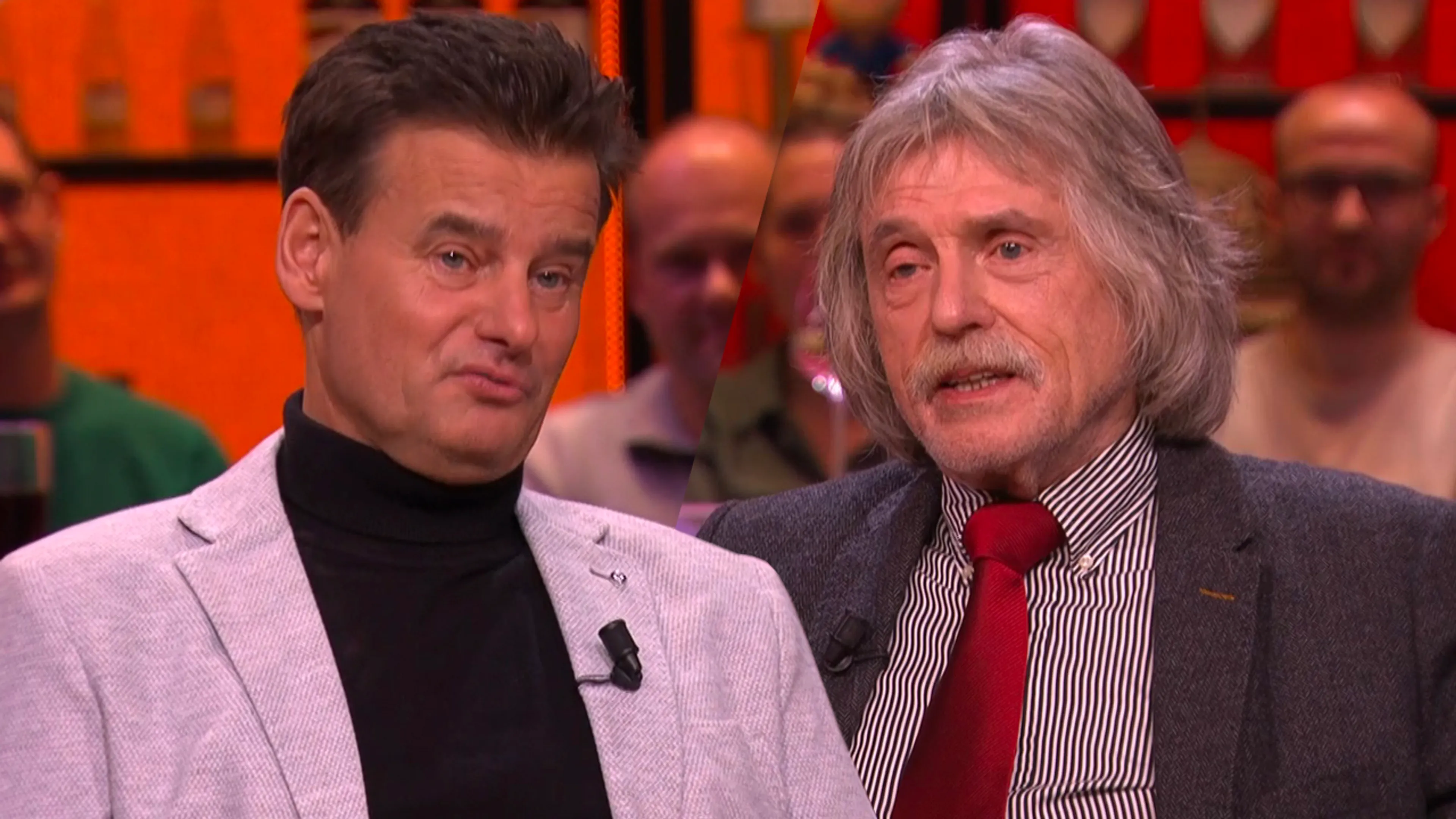 Wilfred na betoog Johan over Matthijs van Nieuwkerk: ‘Ik ben ook gevoelig…’