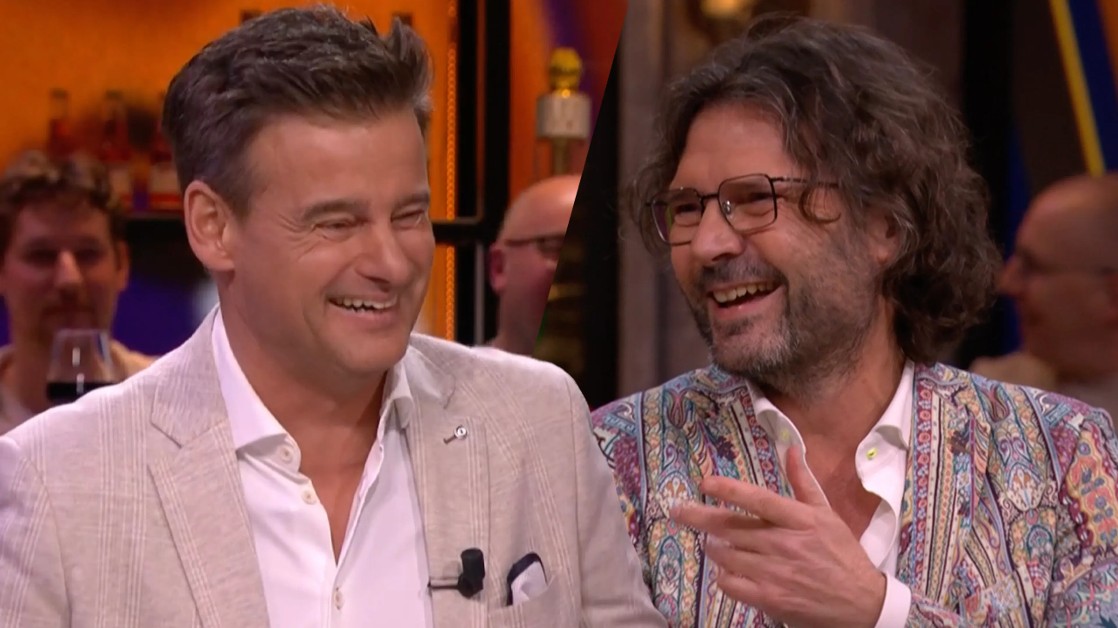 Job mag niet teveel lachen na operatie, maar daar heeft Wilfred maling aan: 'Etterbak!'