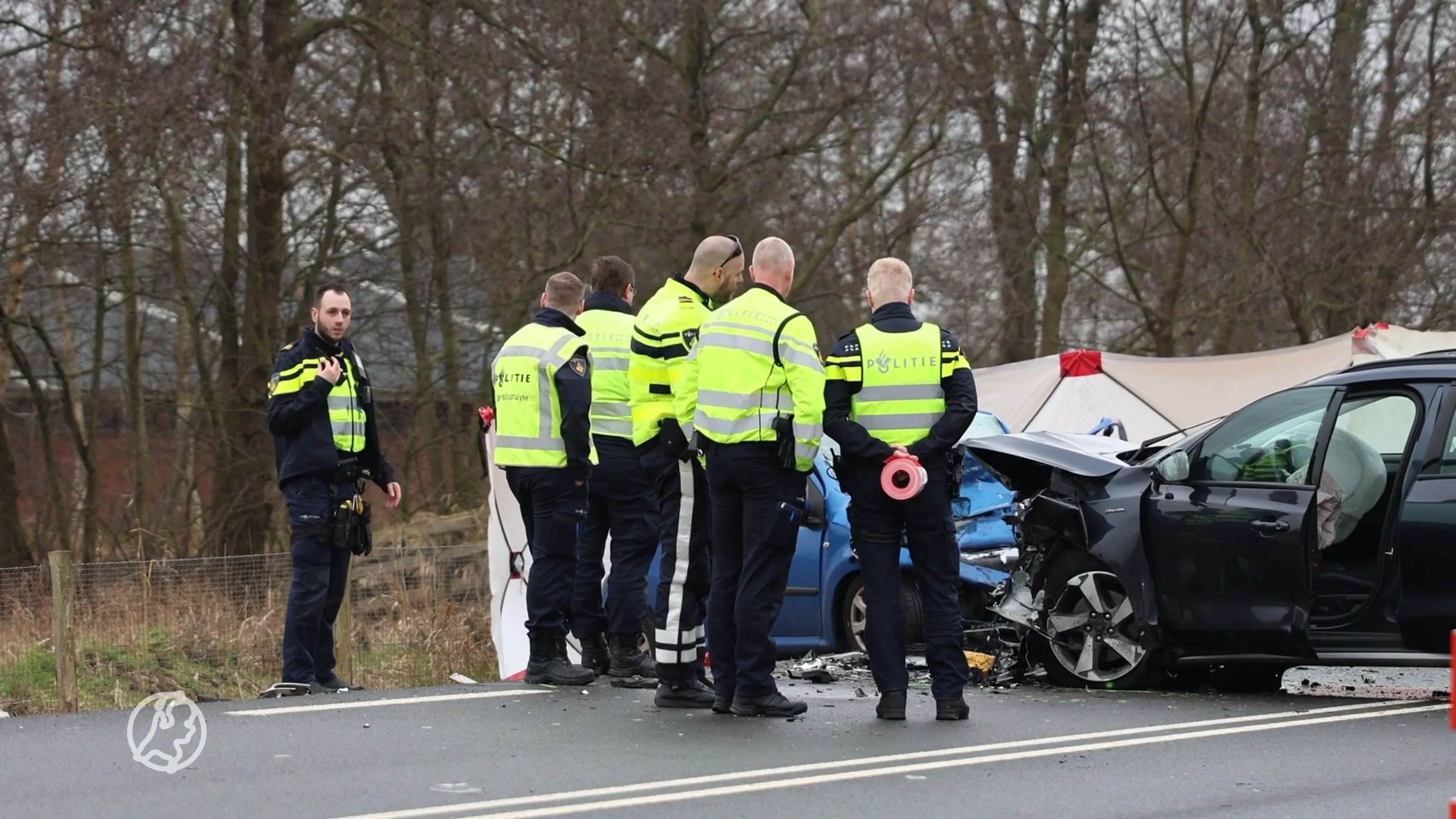 Dode en gewonde door verkeersongeluk bij Spanga