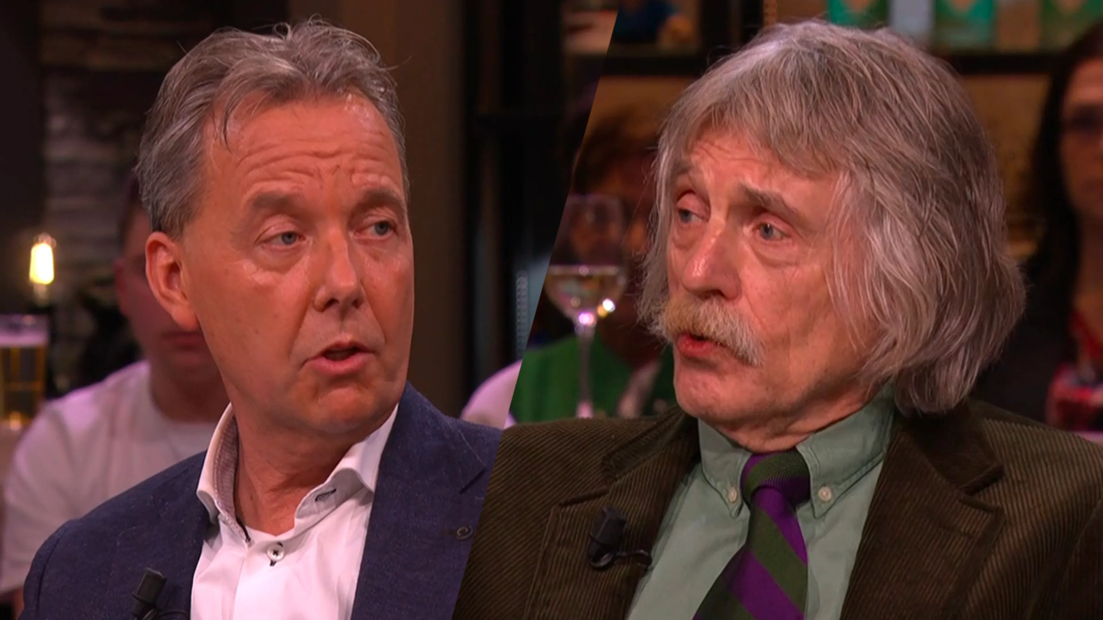 Johan: ‘Wilfred, ik wil Valentijn even toespreken…’