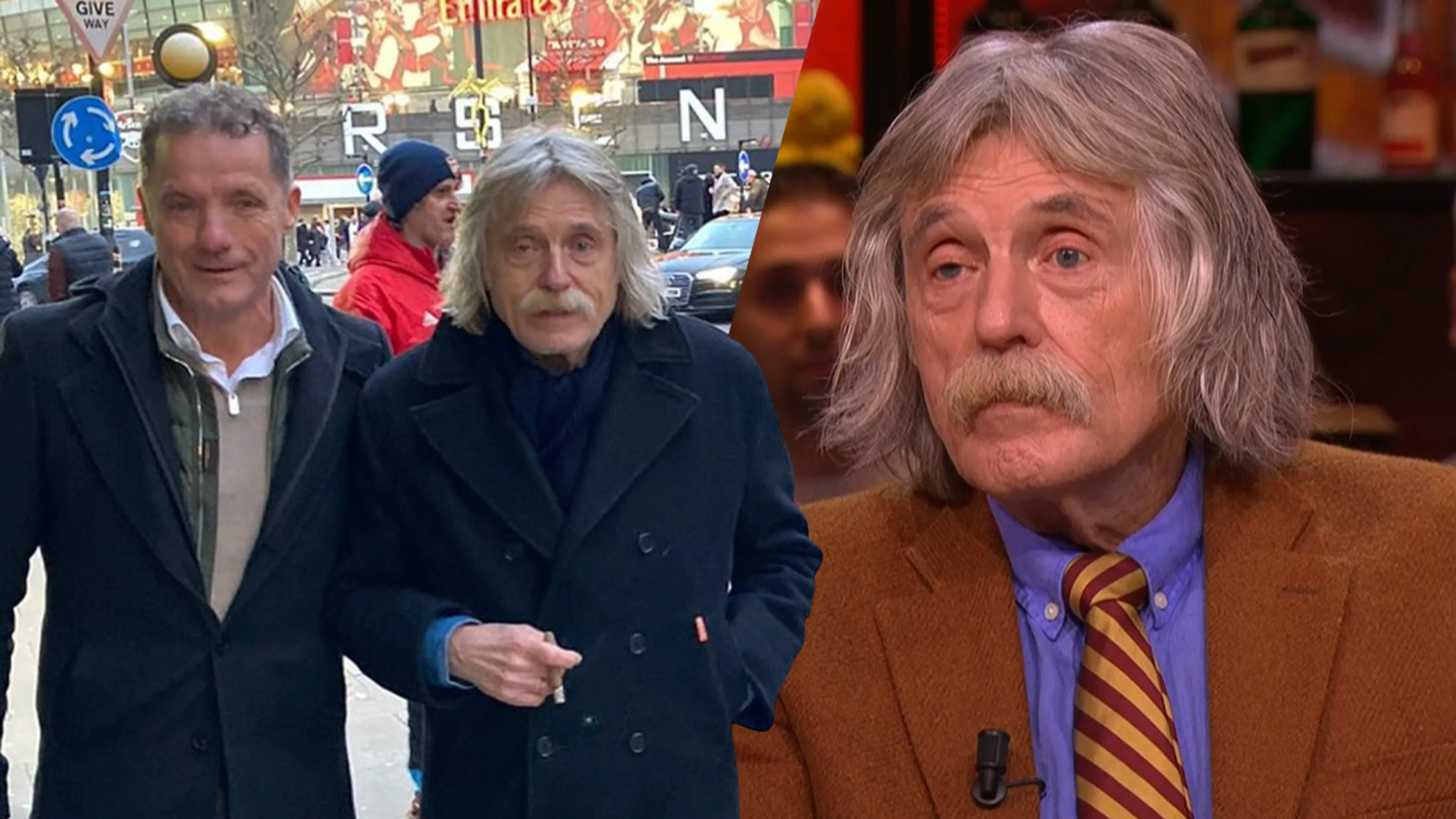 Johan vertelt over trip naar Londen met John de Bever: 'Zo'n potje vaseline helpt wel!'
