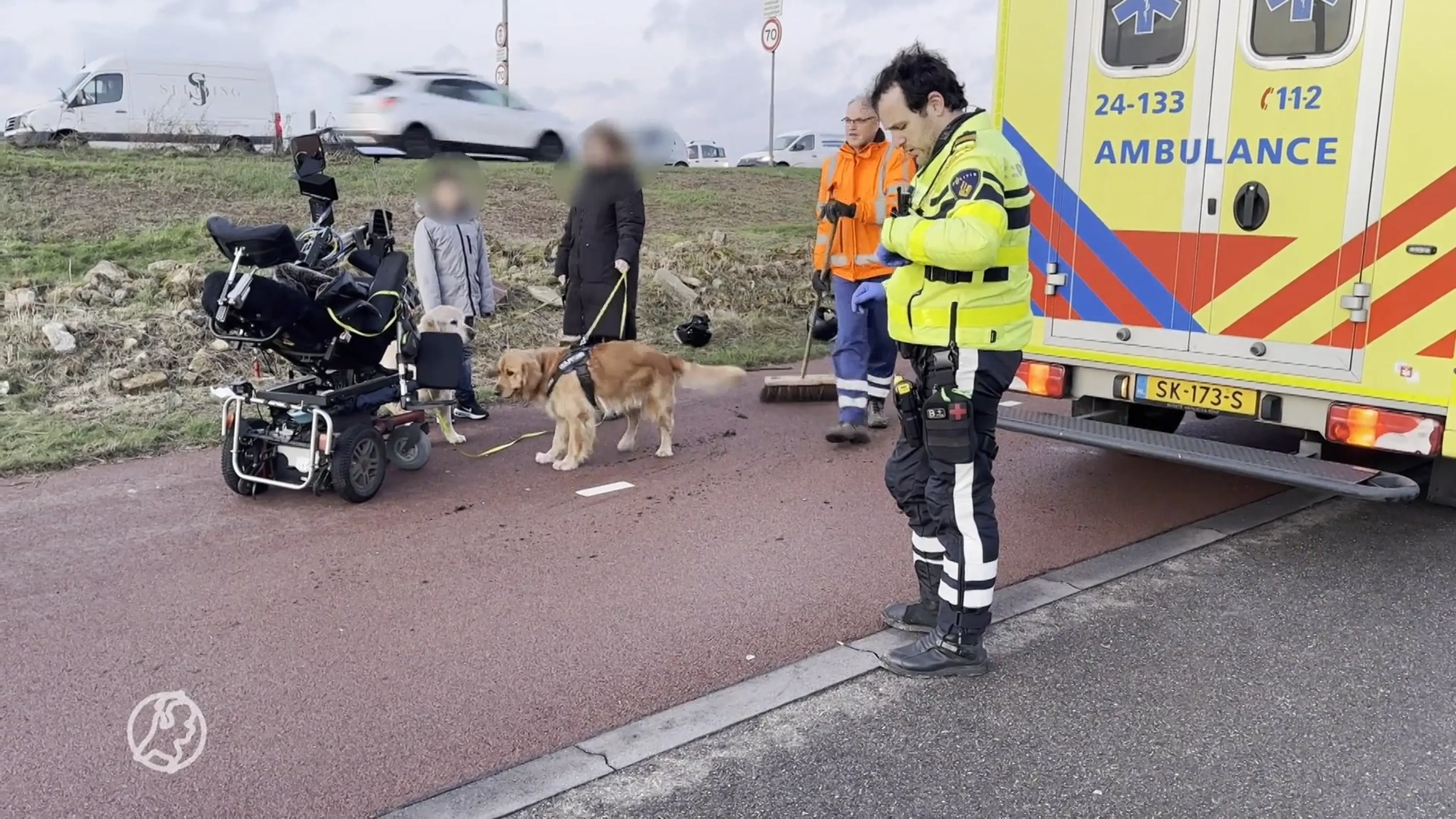 Ernstig ongeval in Maastricht: scooter en scootmobiel komen in botsing