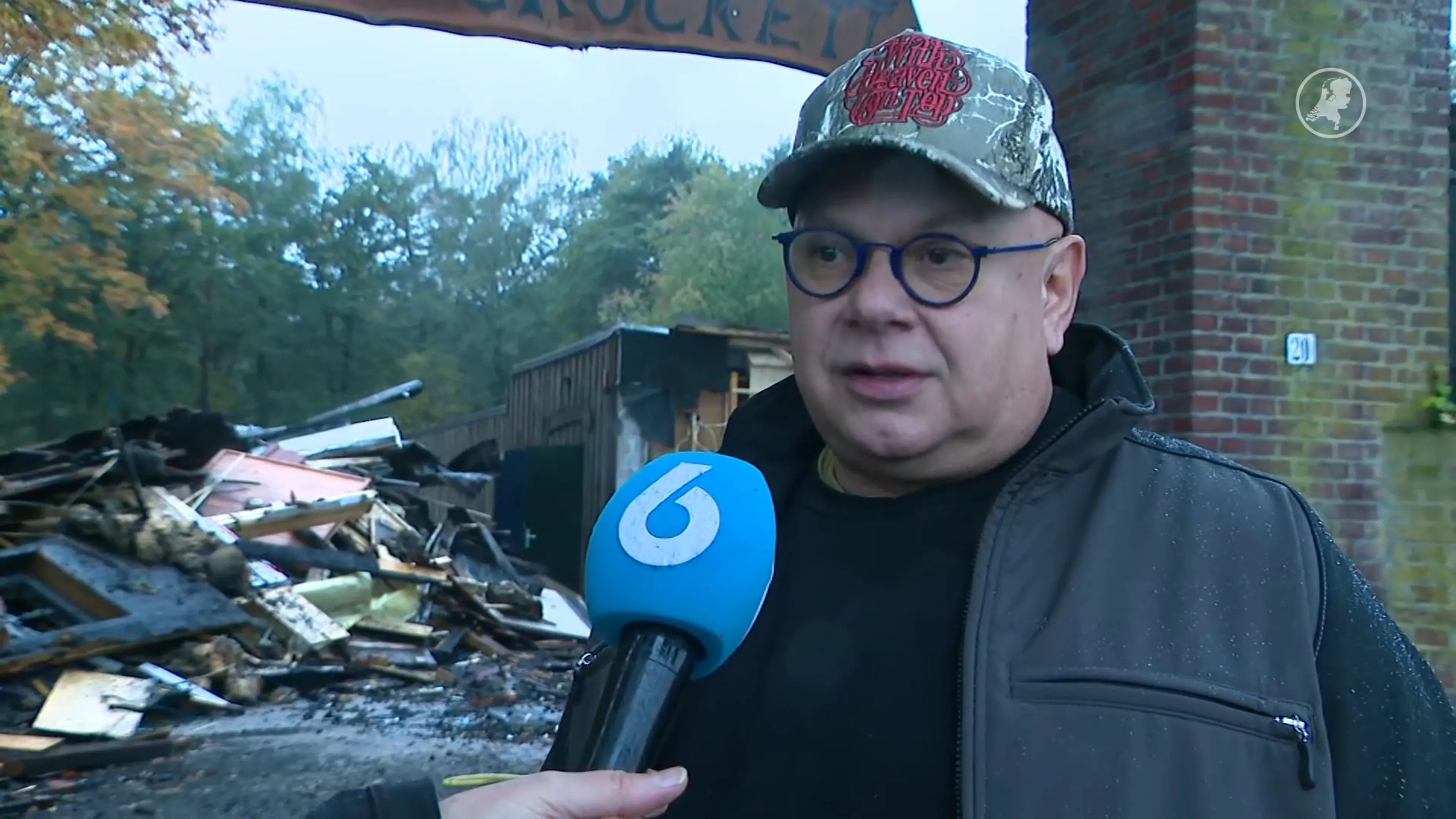 Voorzitter schietvereniging na verwoestende brand: "We wilden het mooiste clubhuis van Nederland bouwen"