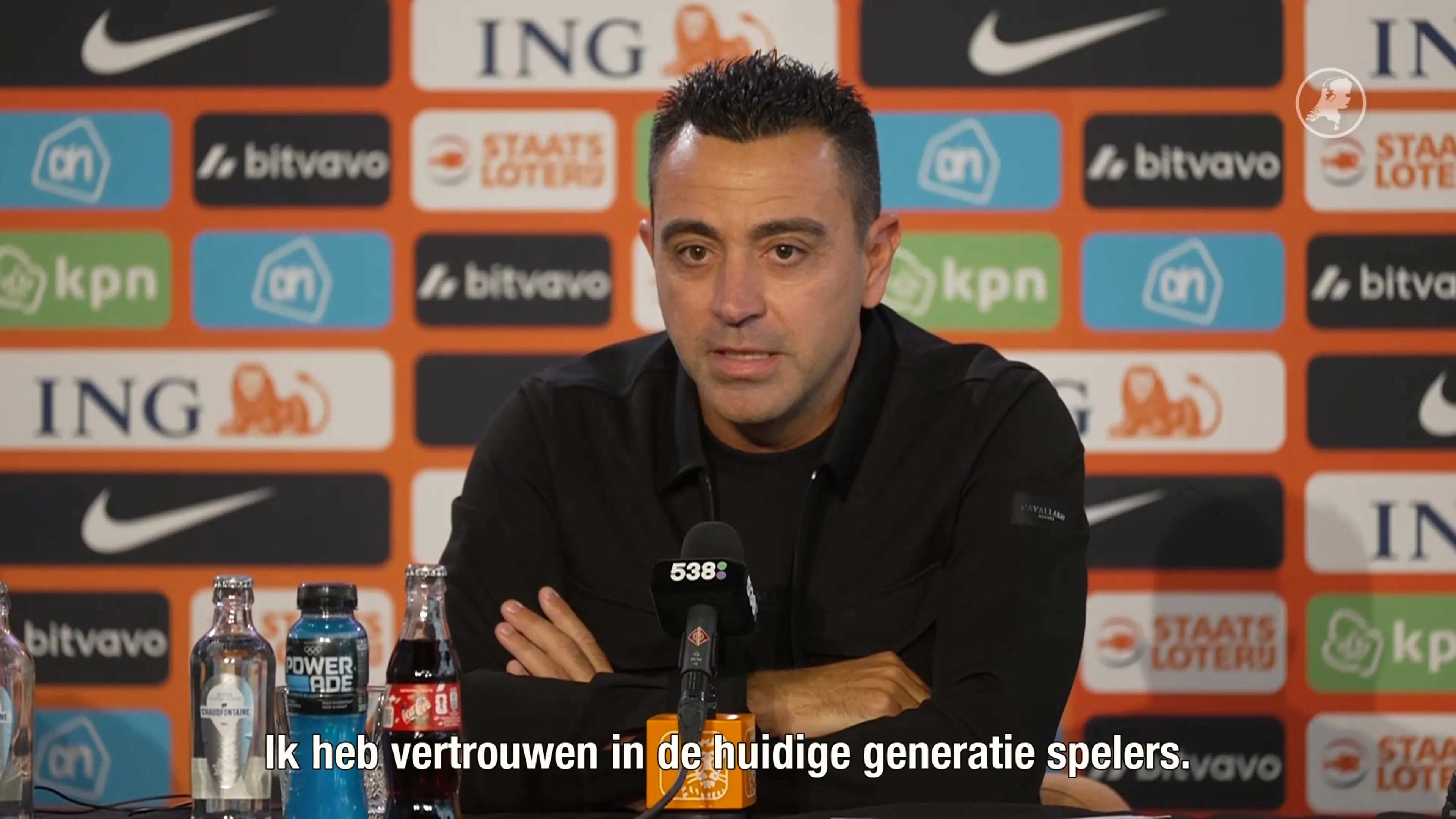 Oranje presenteert bondscoach Xavi Hernández