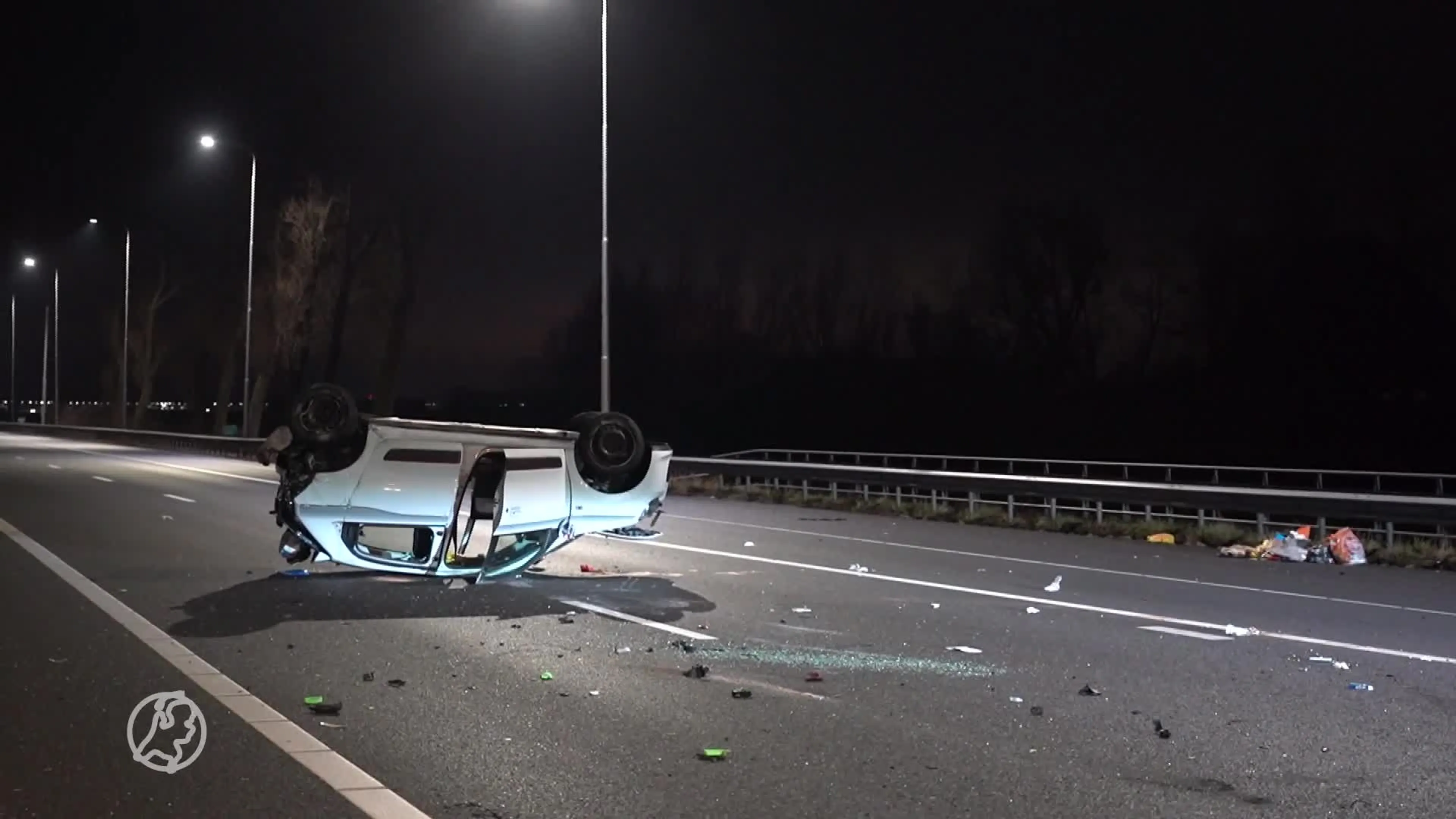 Twee gewonden bij ongeval op A9 bij Akersloot