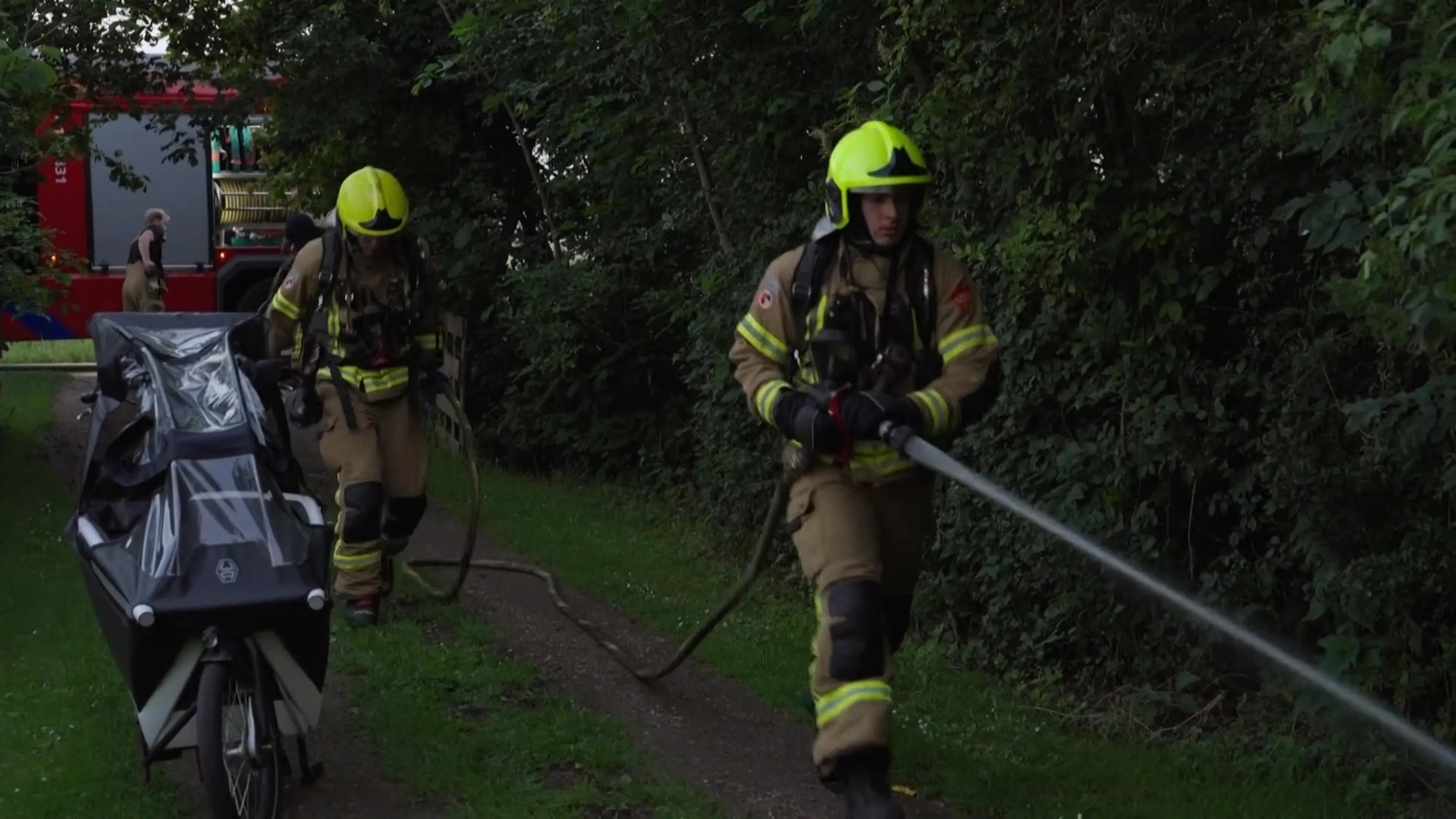Natuurbrand zorgt voor spoeduitruk van twee kazernes
