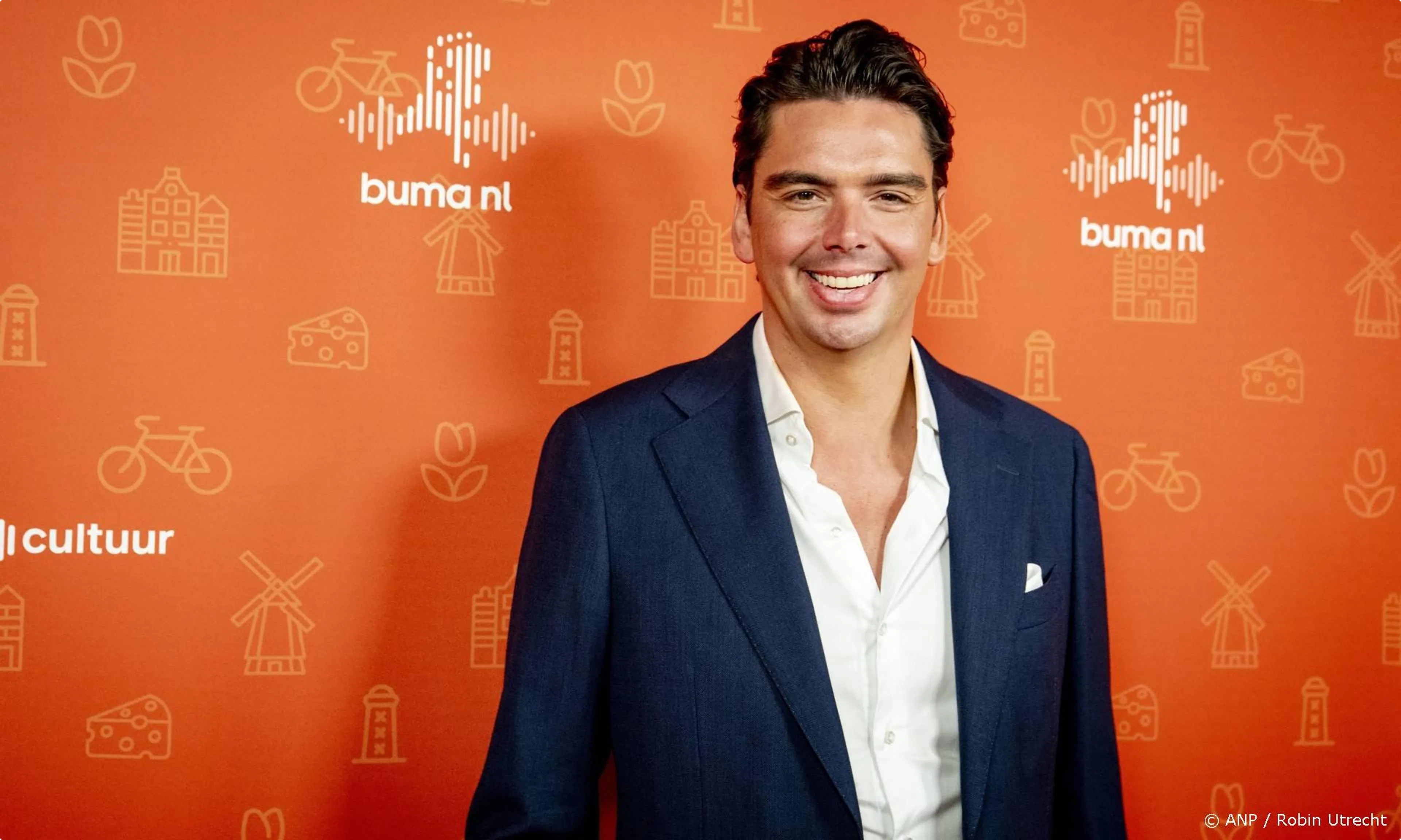 Yves Berendse op de Buma NL Awards in Tilburg. Foto: © 2025 ANP