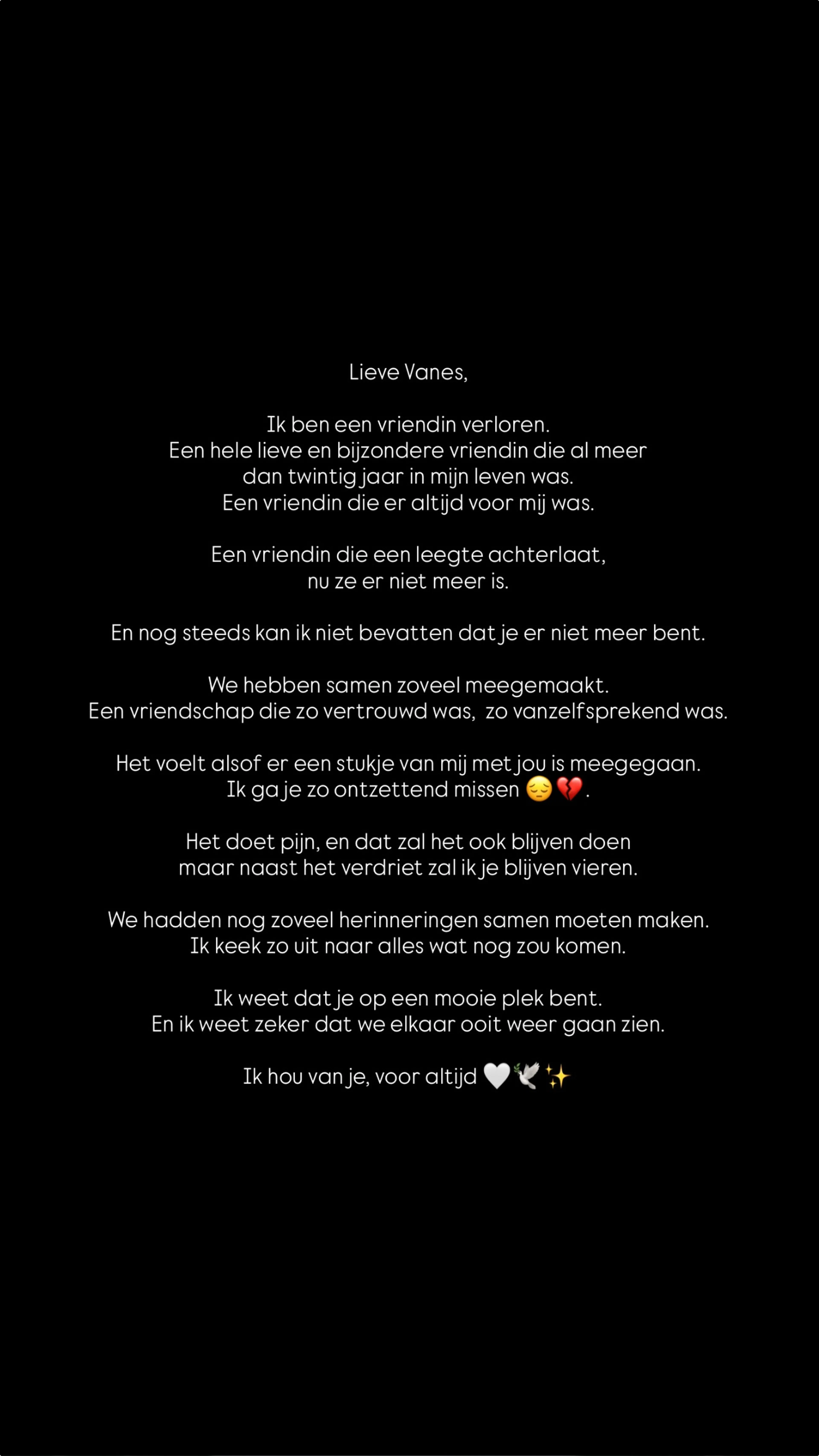 Bron: Instagram Jaimie Vaes