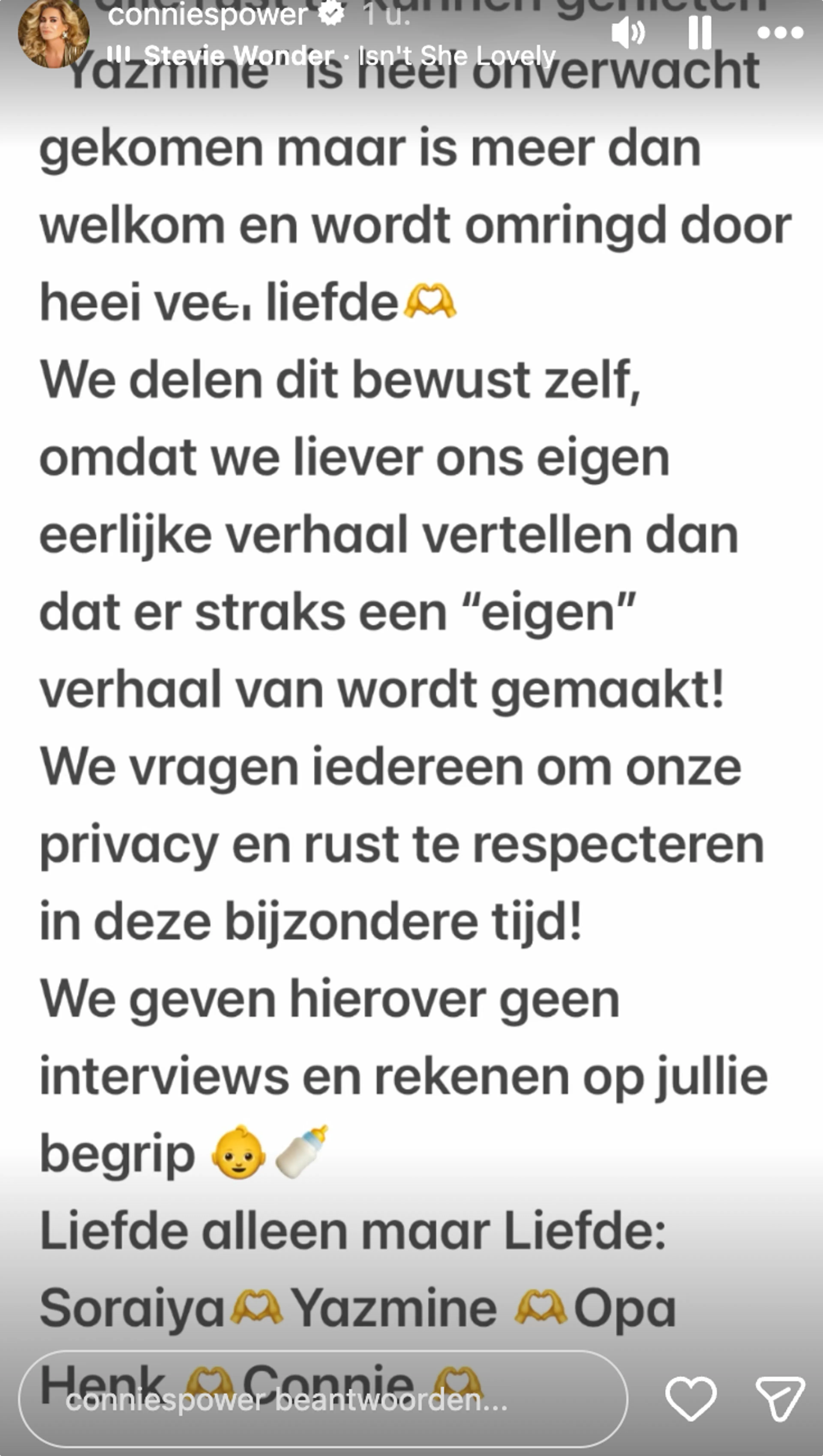 Bron: Instagram / Connie Witteman
