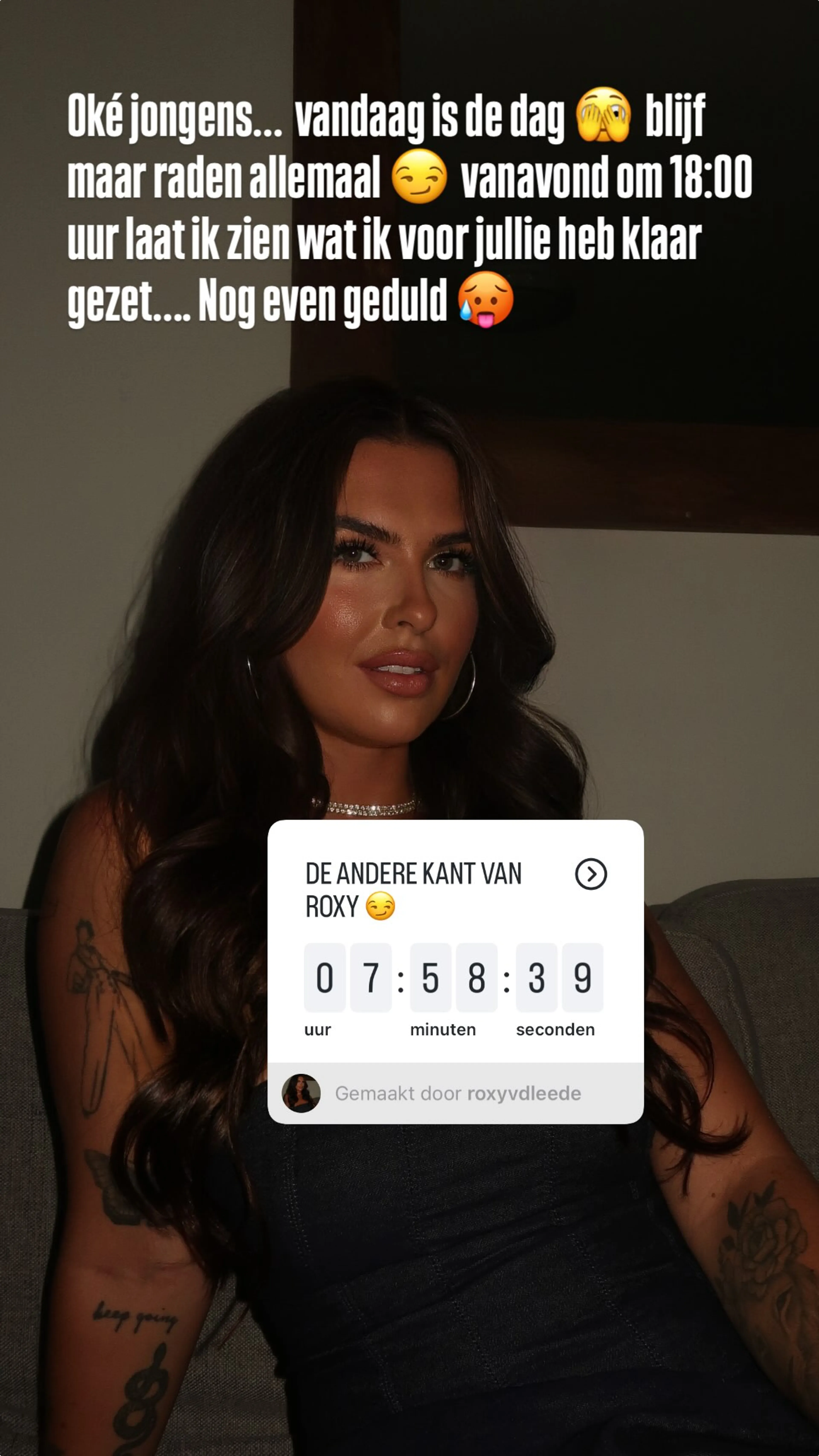 Bron: Instagram @roxyvdleede