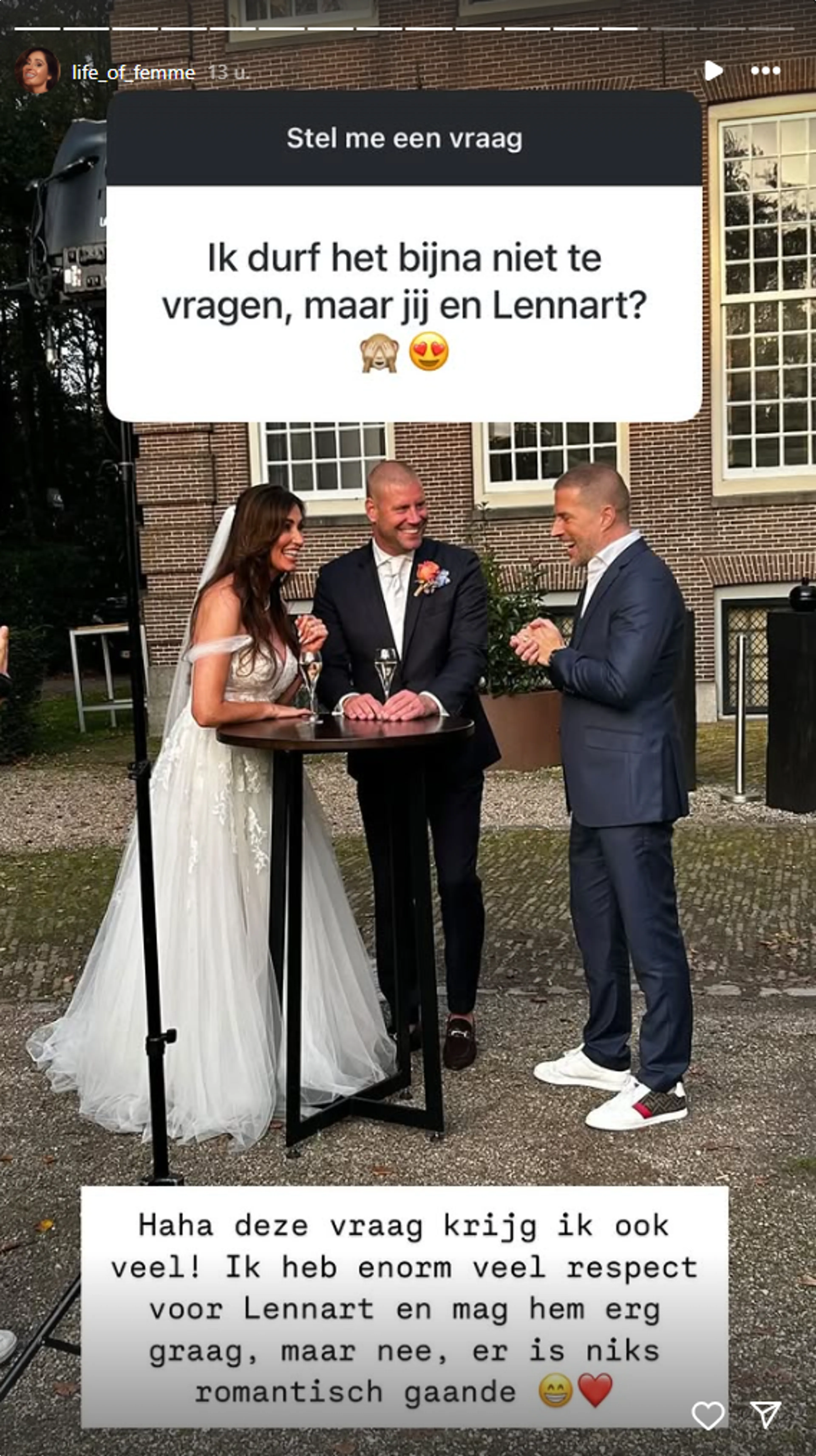 Bron: Instagram Femke Weijenburg