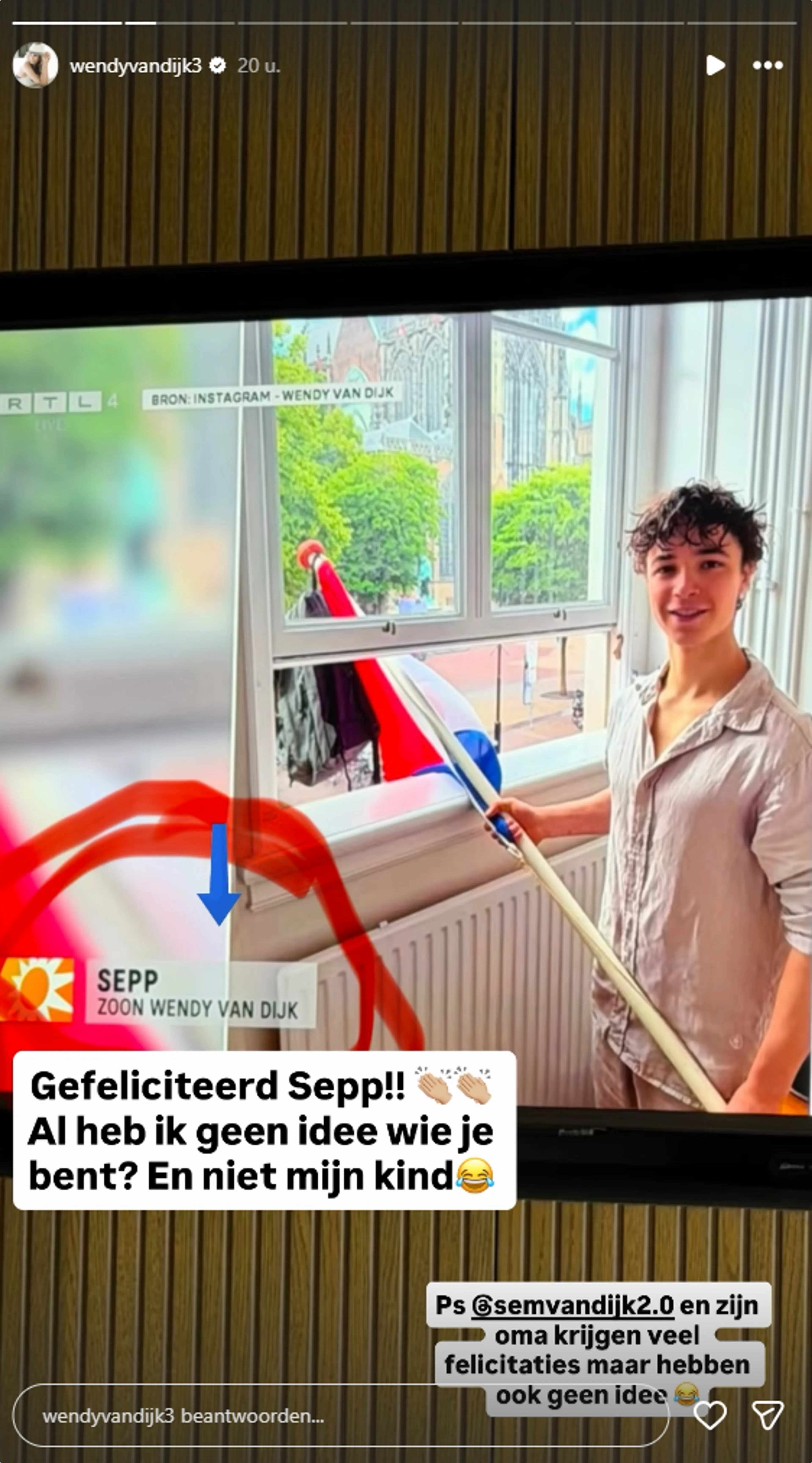Bron: Instagram Wendy van Dijk