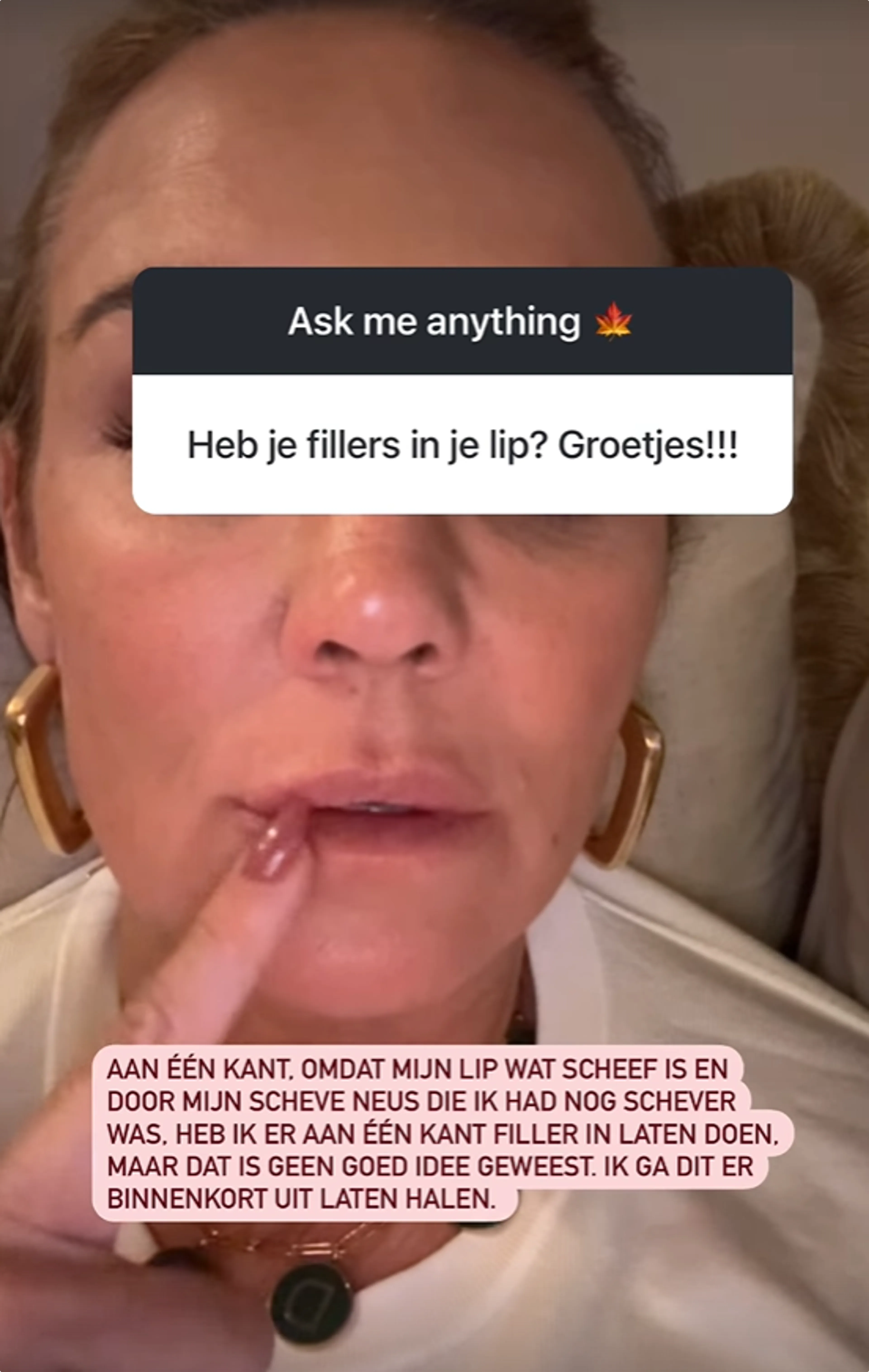Bron: Instagram Story Monique